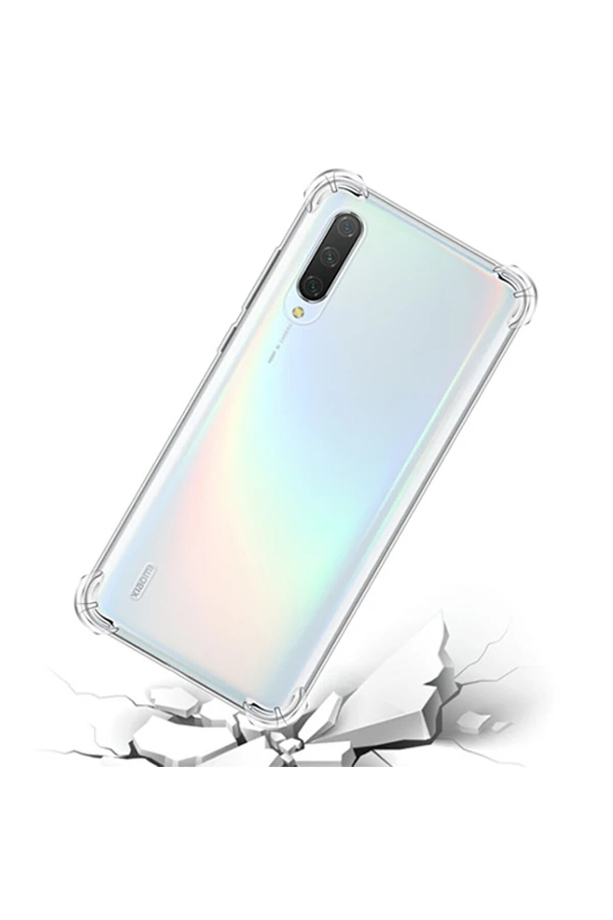 Ally Xi̇aomi̇ Mi̇ 10 5G Anti̇-Drop Shockproof Darbe Emi̇ci̇ Si̇li̇kon Kılıf-(1903) - Dropx2735-4303