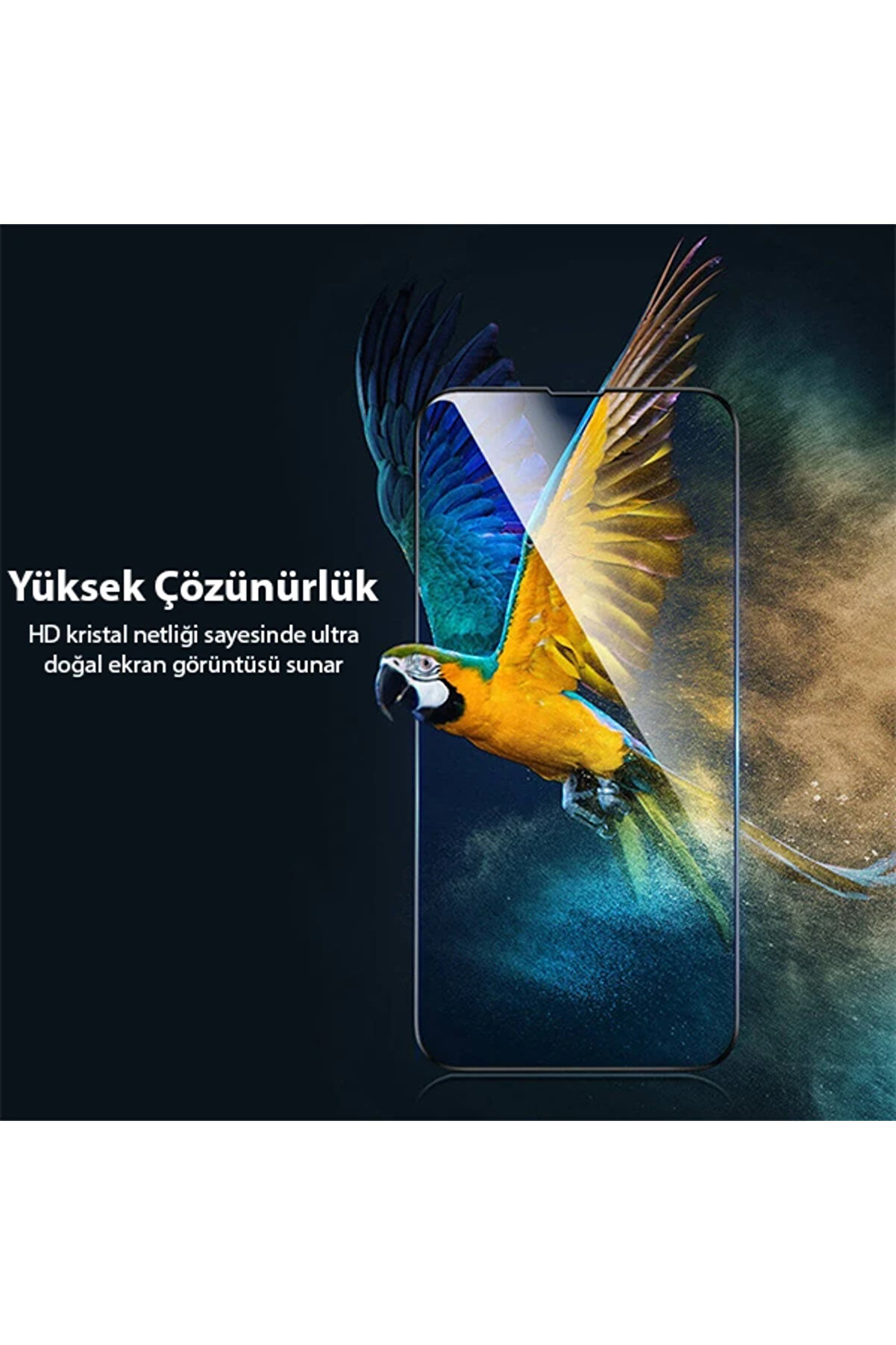İphone 13 Pro Max 0.3Mm Full Çerçeve Cam Ekran Koruyucu 2 Adet Set-(5775) - Gms1493-6127