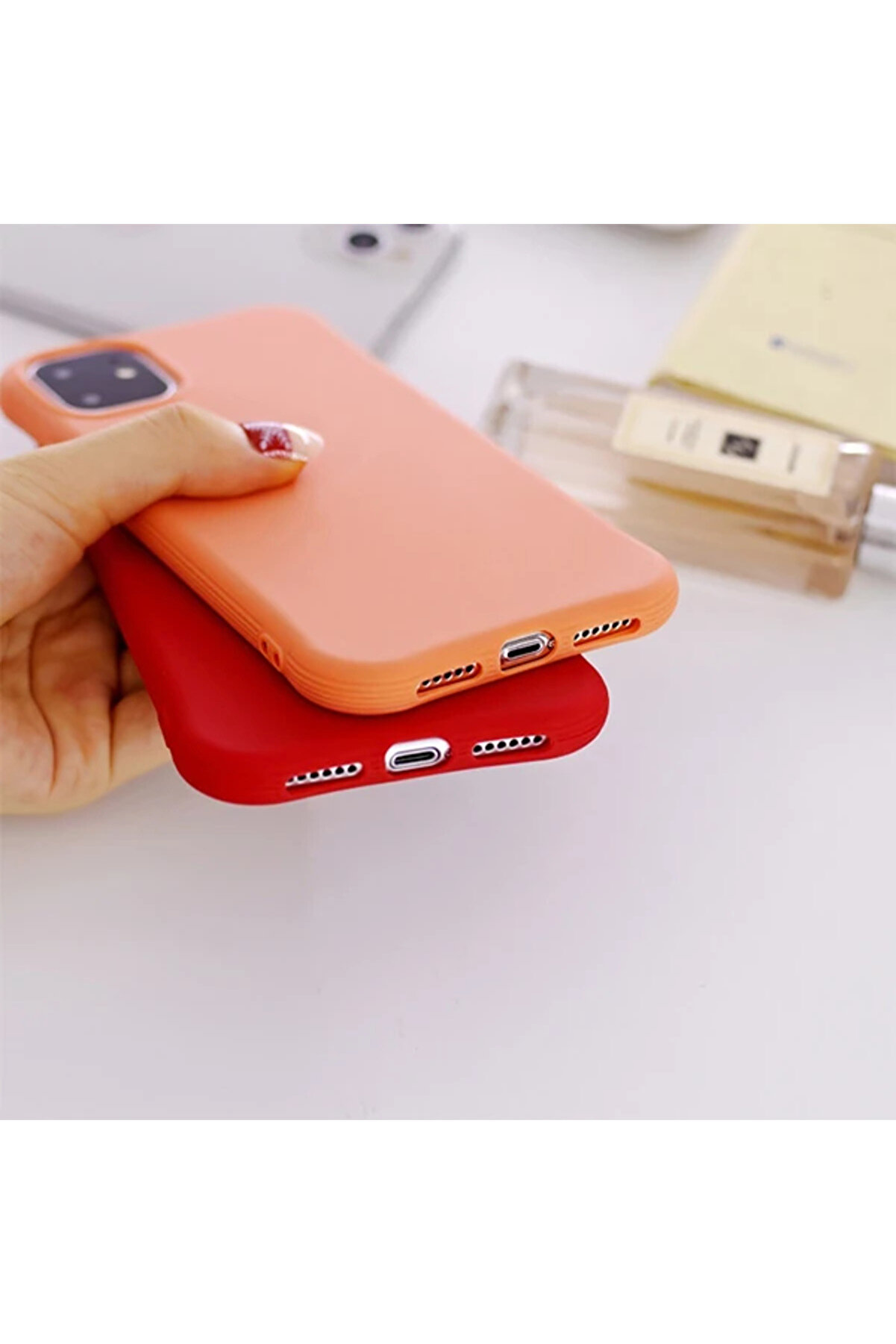 Ally İphone Xr 6.1 İnch Shockproof Tpu Soft Sli̇m Si̇li̇kon Kılıf-(5775) - Aa7445-8590