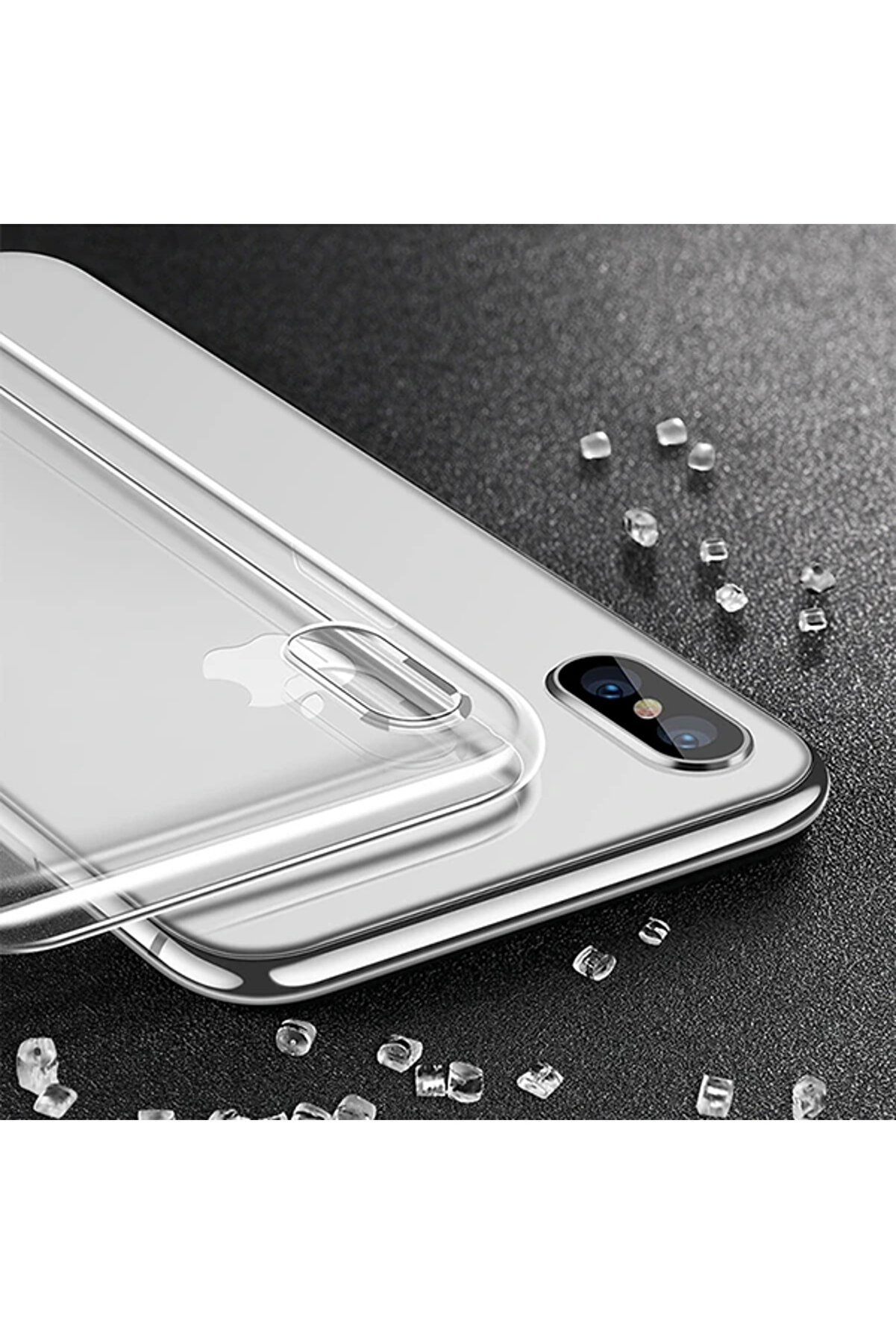 gizmurstore İPhone XR 6.1inch Kamera Korumalı Ultra Slim Soft Silikon Kılıf-(5775) - GMS7658-6904