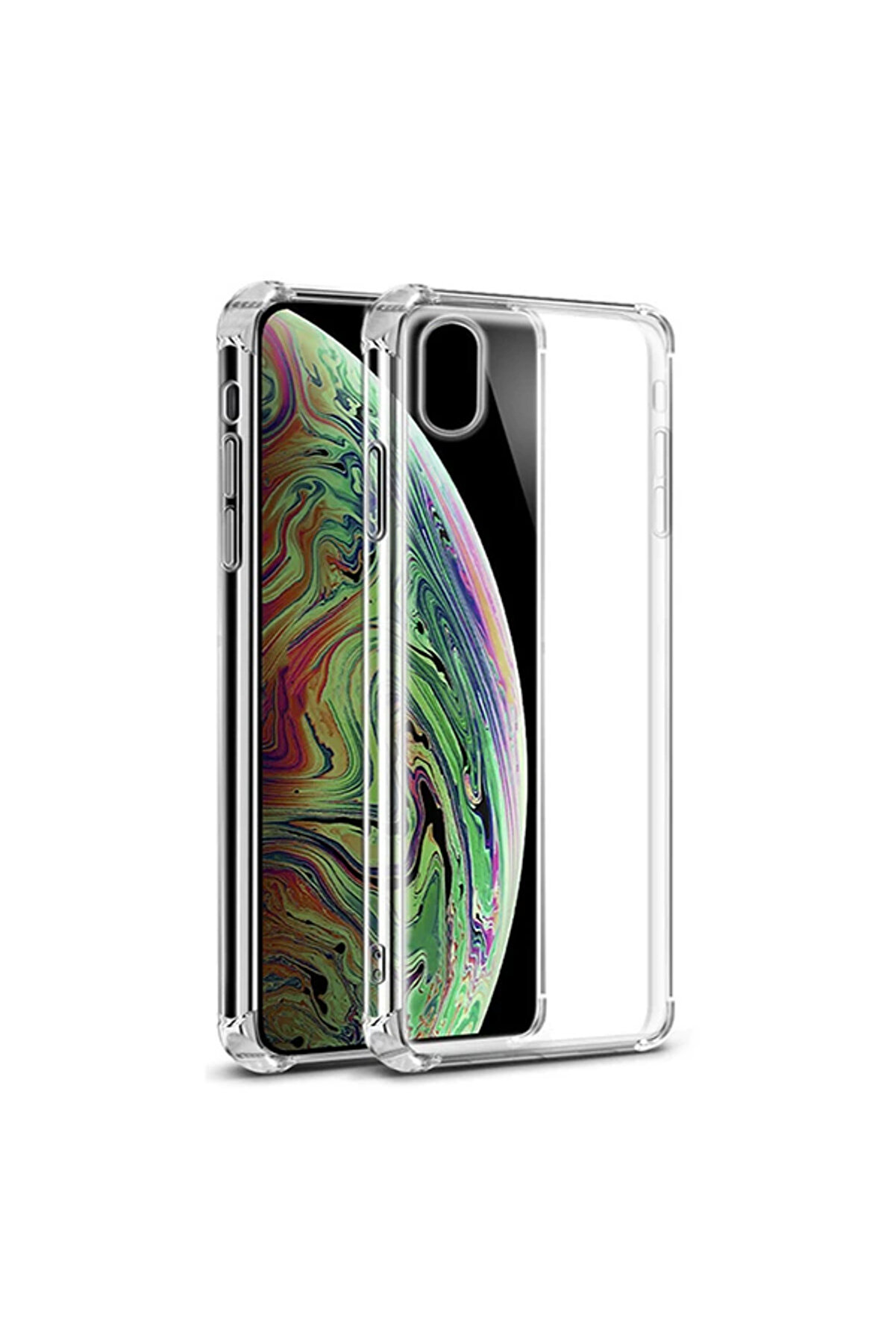 CepteToptan Ally İphone Xs Max 6.5 Anti-Drop Darbe Emici Silikon Kılıf-(1903) - DROPX1814-9235
