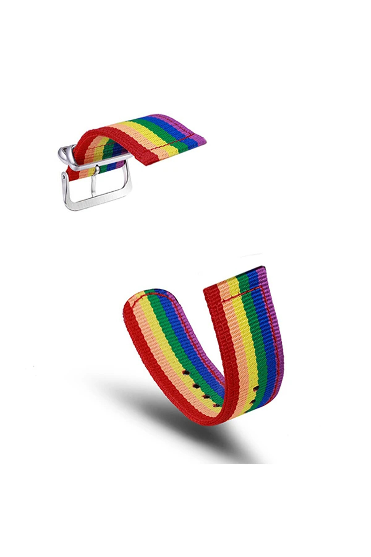 22Mm Gear S3 Watch 4 -Gt2 Gt2E 46Mm Kayış Kordon Nylon Watch 3 45Mm-(1903) - Dropx6863-4958