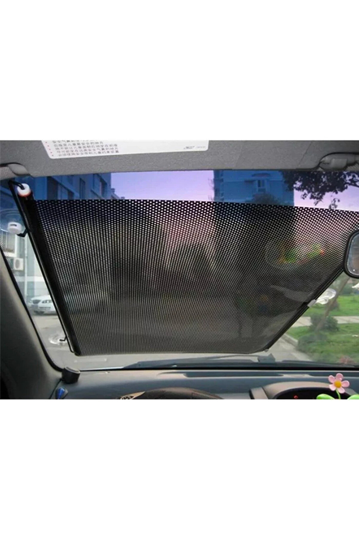 Araba Araç İçi̇ Katlanabi̇li̇r Araç Oto Ön Cam Güneşli̇k Branda 40X125Cm-(1903 - Dropx2818-3791