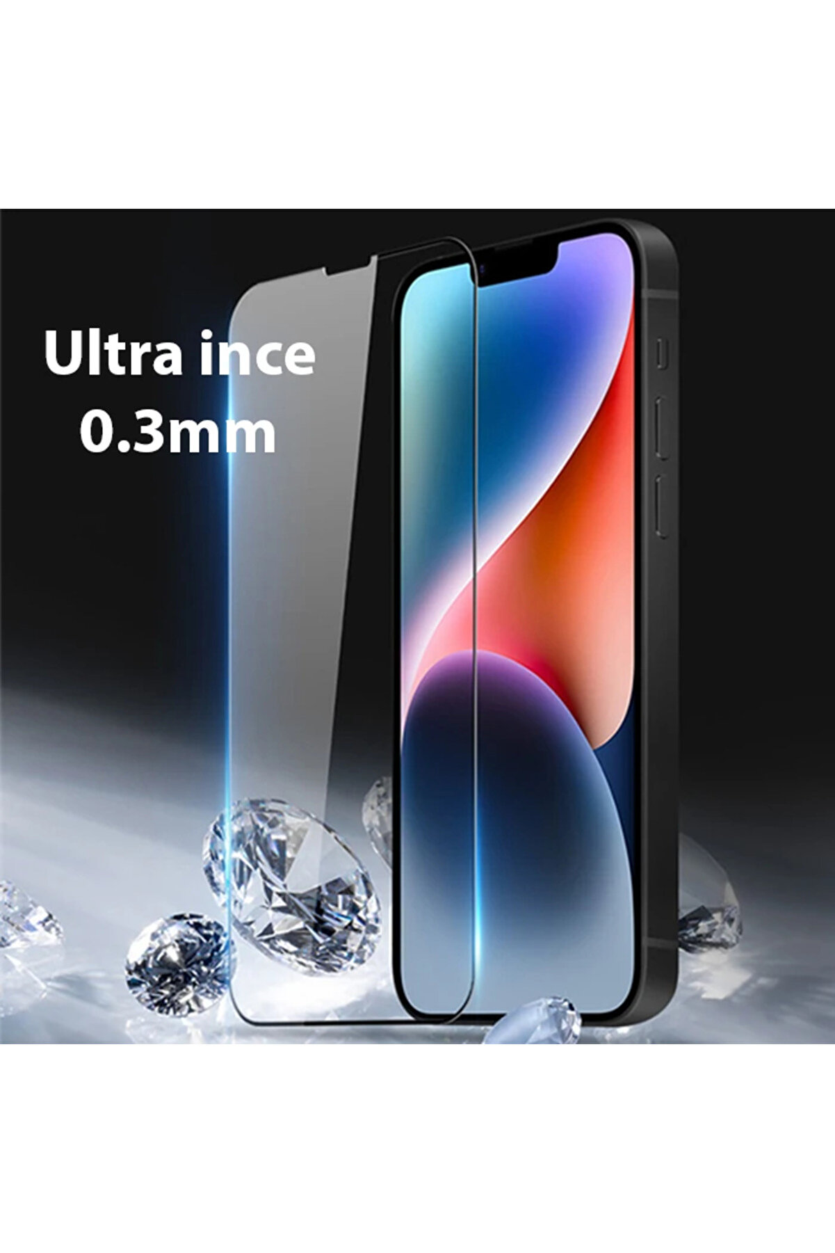 Dux Duci̇s İphone 14 Plus/13 Pro Max 6.7 Full Kaplama Cam Ekran Koruyucu-(5775) - Gms2650-5285