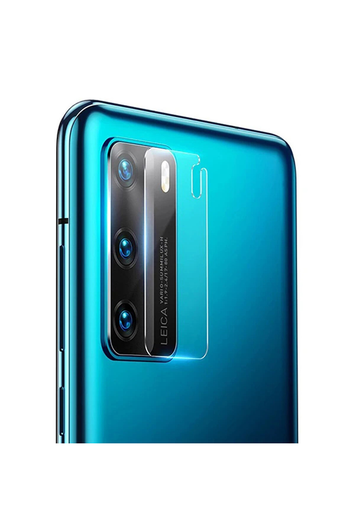 CepteToptan Huawei P40 Kamera Koruyucu Kırılmaz Cam 2adet set-(1903) - DROPX6369-9484