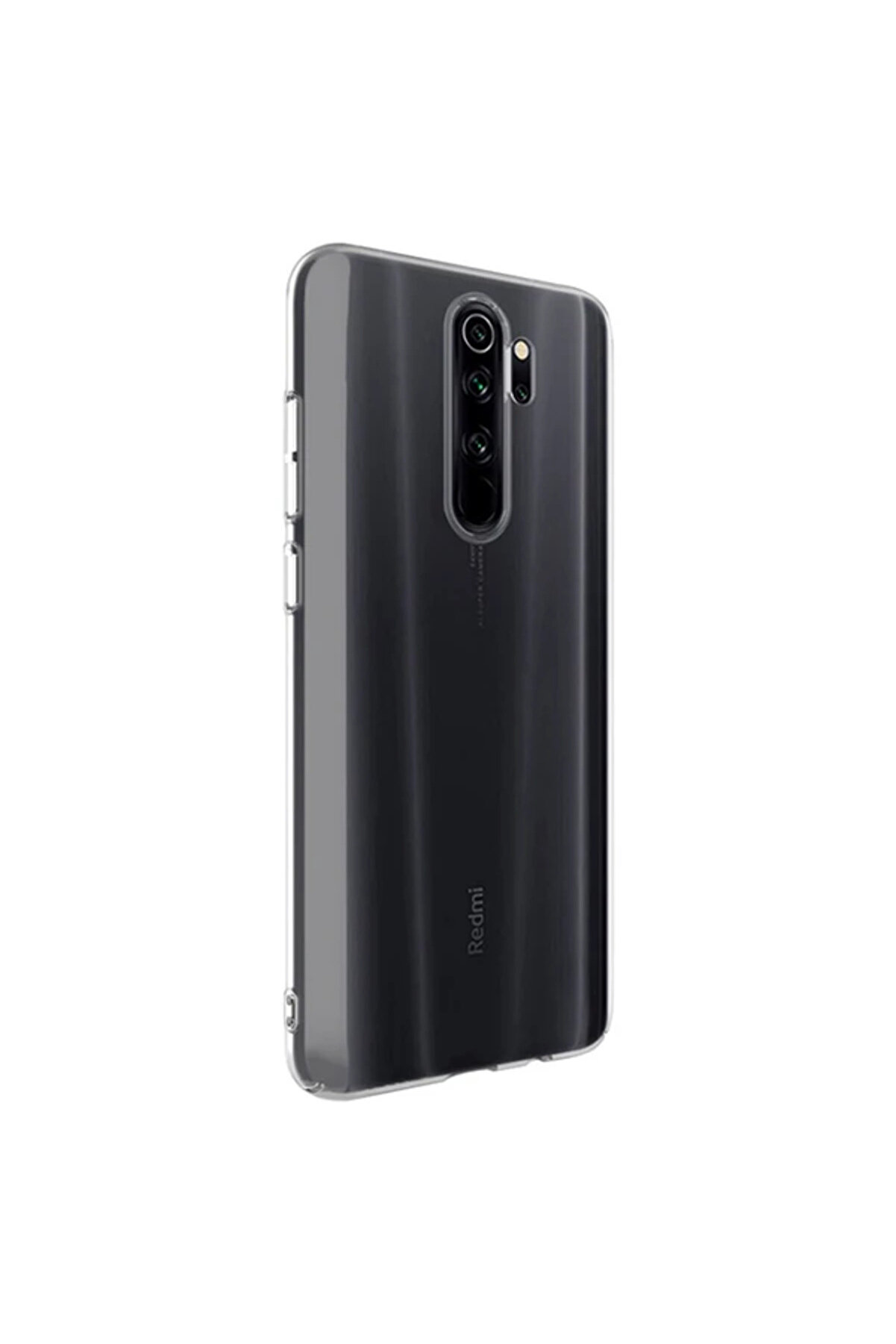 Xi̇aomi̇ Redmi̇ Note 8 Pro Kamera Korumalı Fi̇t Şeffaf Si̇li̇kon Kılıf-(1903) - Dropx8703-2612