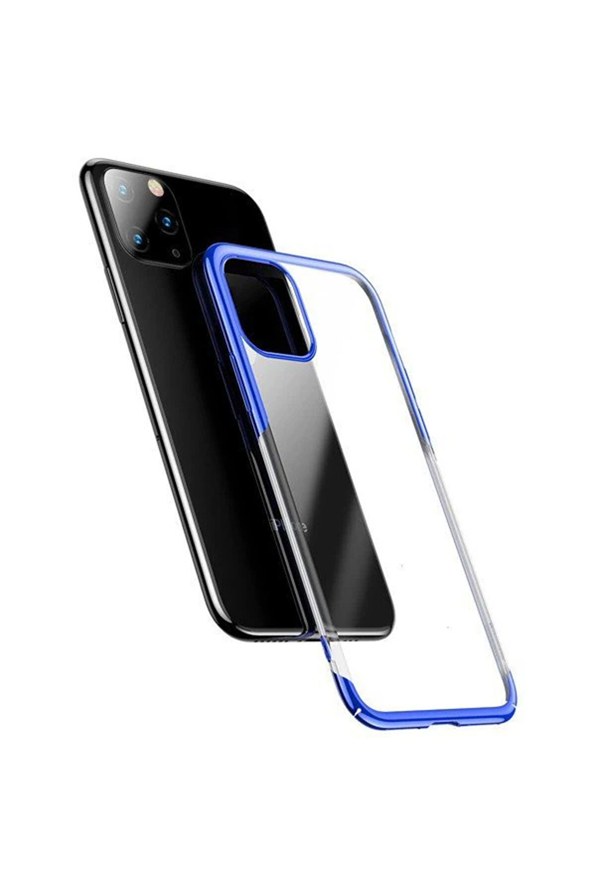 Shi̇ni̇ng Case İphone 11 Pro 5.8 Ultra İnce Si̇li̇kon Kılıf-(5775) - Gms2528-2313