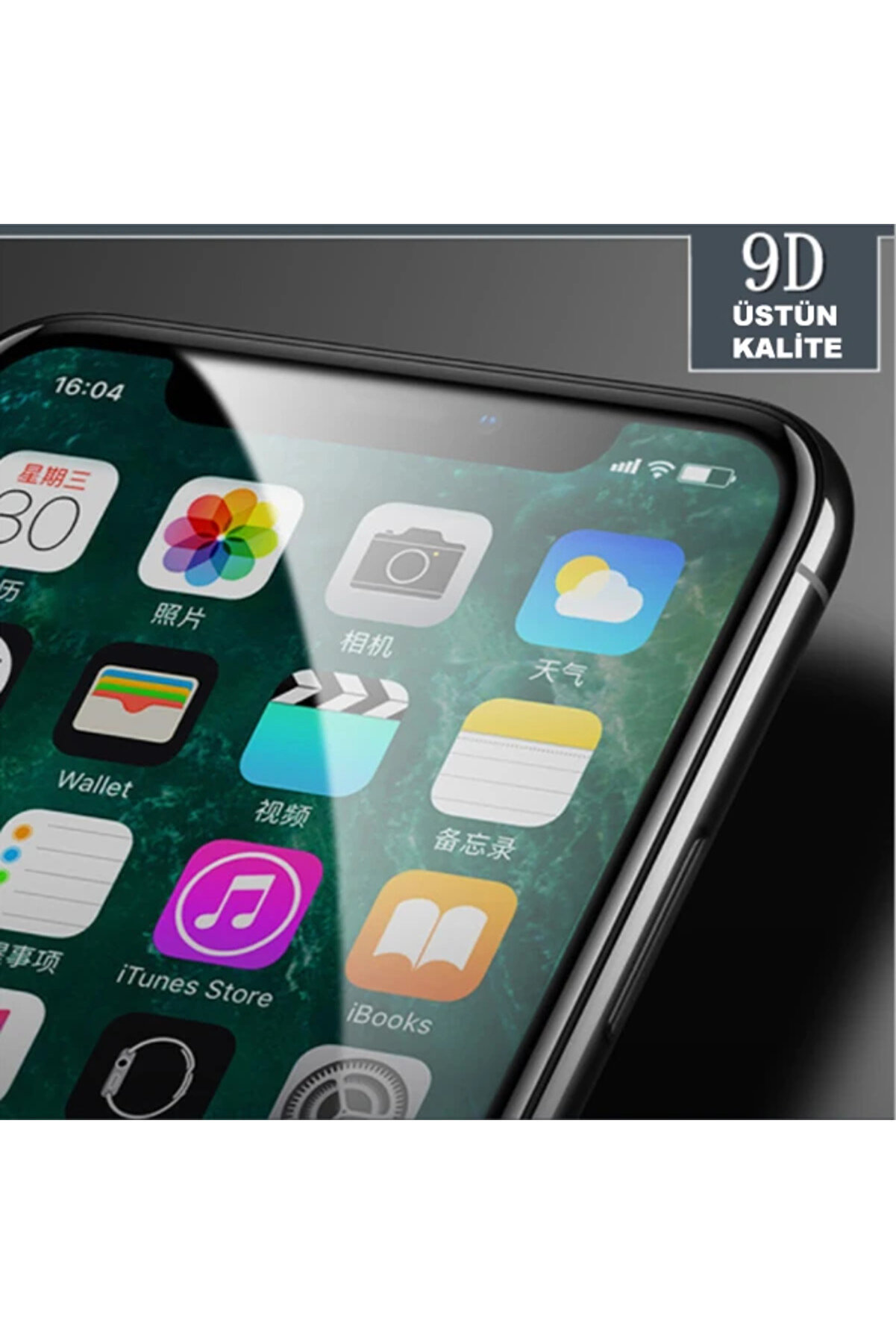 Gor İphone 11 Pro - Xs - X 5.8 9D Hardeni̇ng Tempered Full Cam Ekran Koruyucu-(19 - Dropx5460-2143