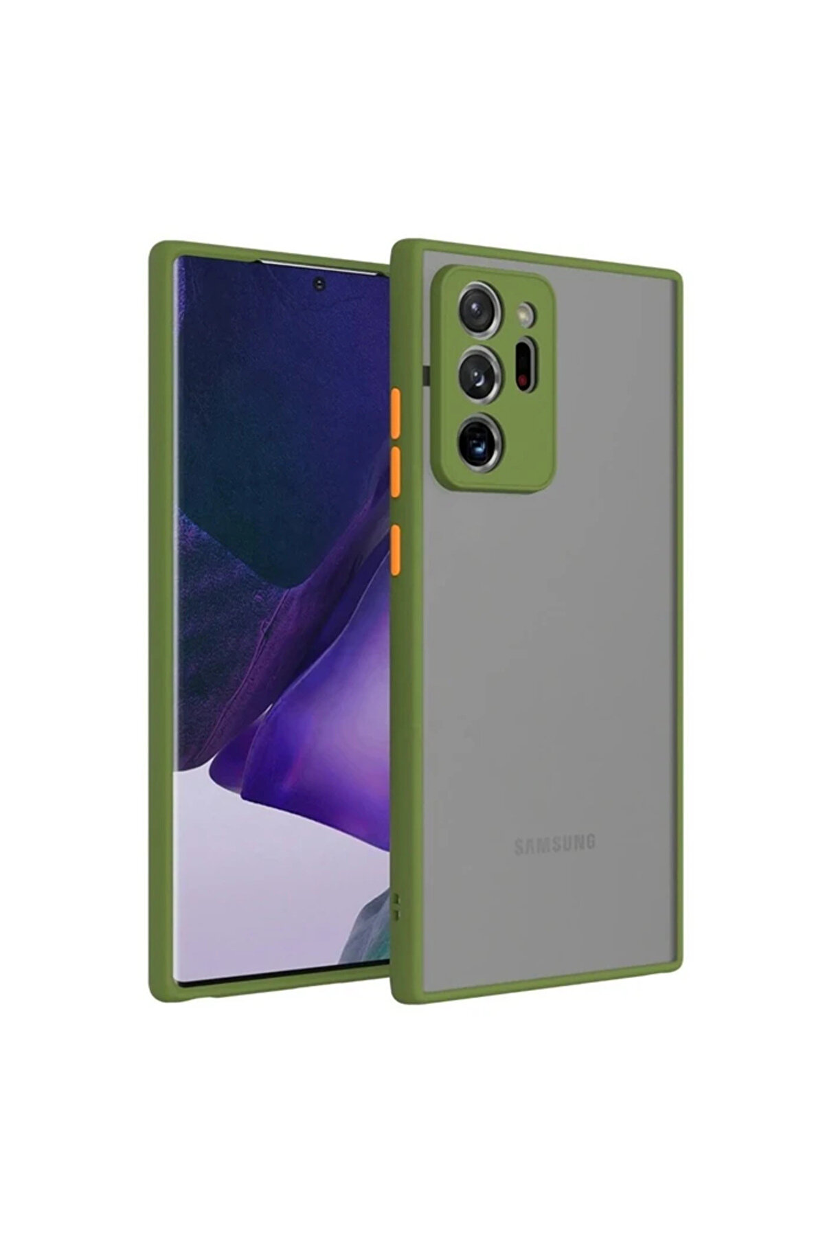 Sm Galaxy Note 20 Ultra - Note 20 Plus Kamera Korumalı Si̇li̇kon Kılıf-(5775) - Gms8099-9448