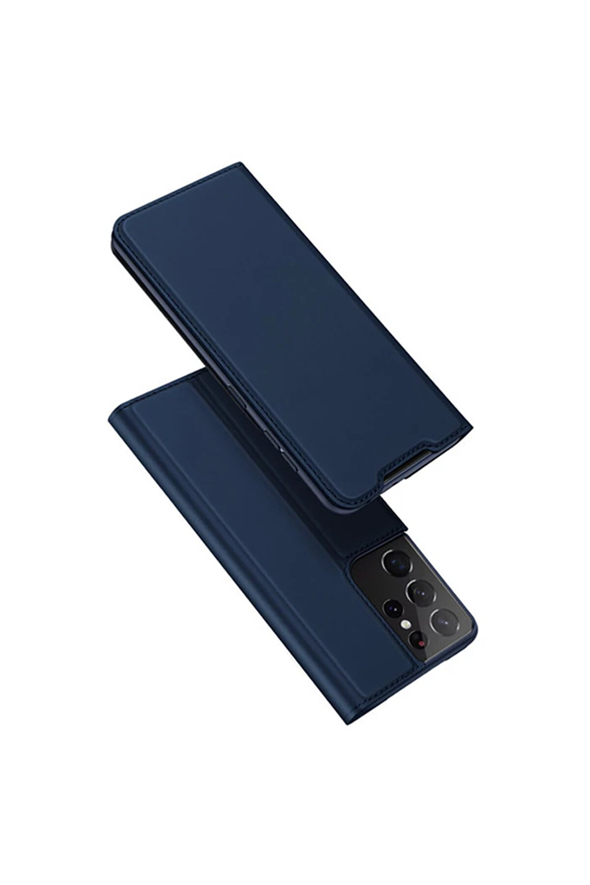Dux Duci̇s Sm Galaxy S21 Ultra Kılıf Fli̇p Cover Kılıf Ski̇npro Seri̇es-(1903) - Dropx7382-5168