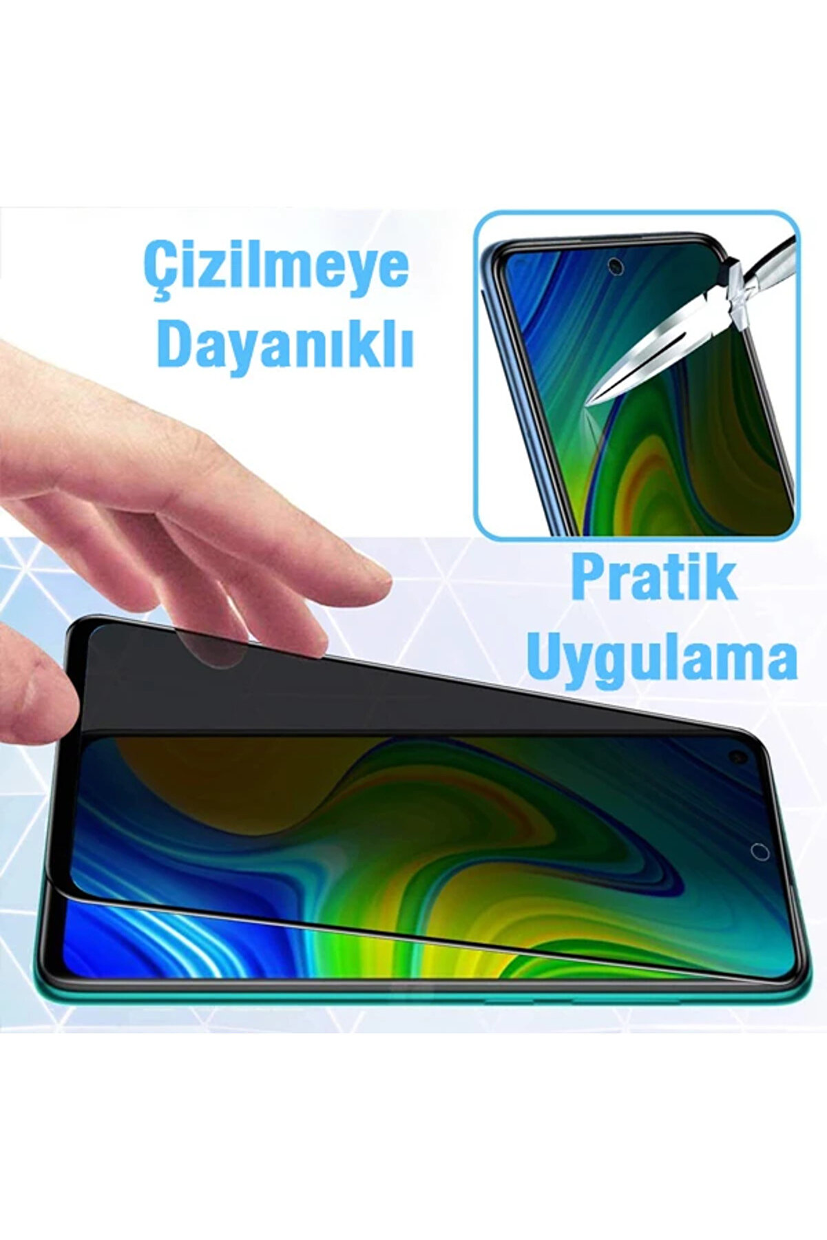 Ally Sm Galaxy M31S 3D Full Pri̇vacy Gi̇zli̇li̇k Tempered Cam Ekran Koruyucu-(1903) - Dropx1149-3889