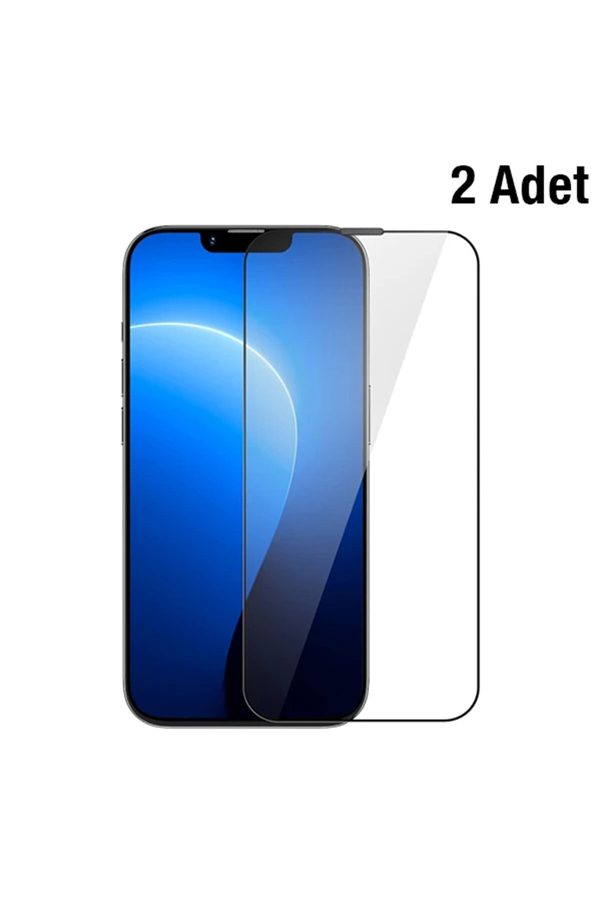 CepteToptan iPhone 14 Plus/13 Pro Max 6.7 0.3mm Full Koruma Tempered Cam Ekran Koruyucu 2 Ad - DROPX4601-8709