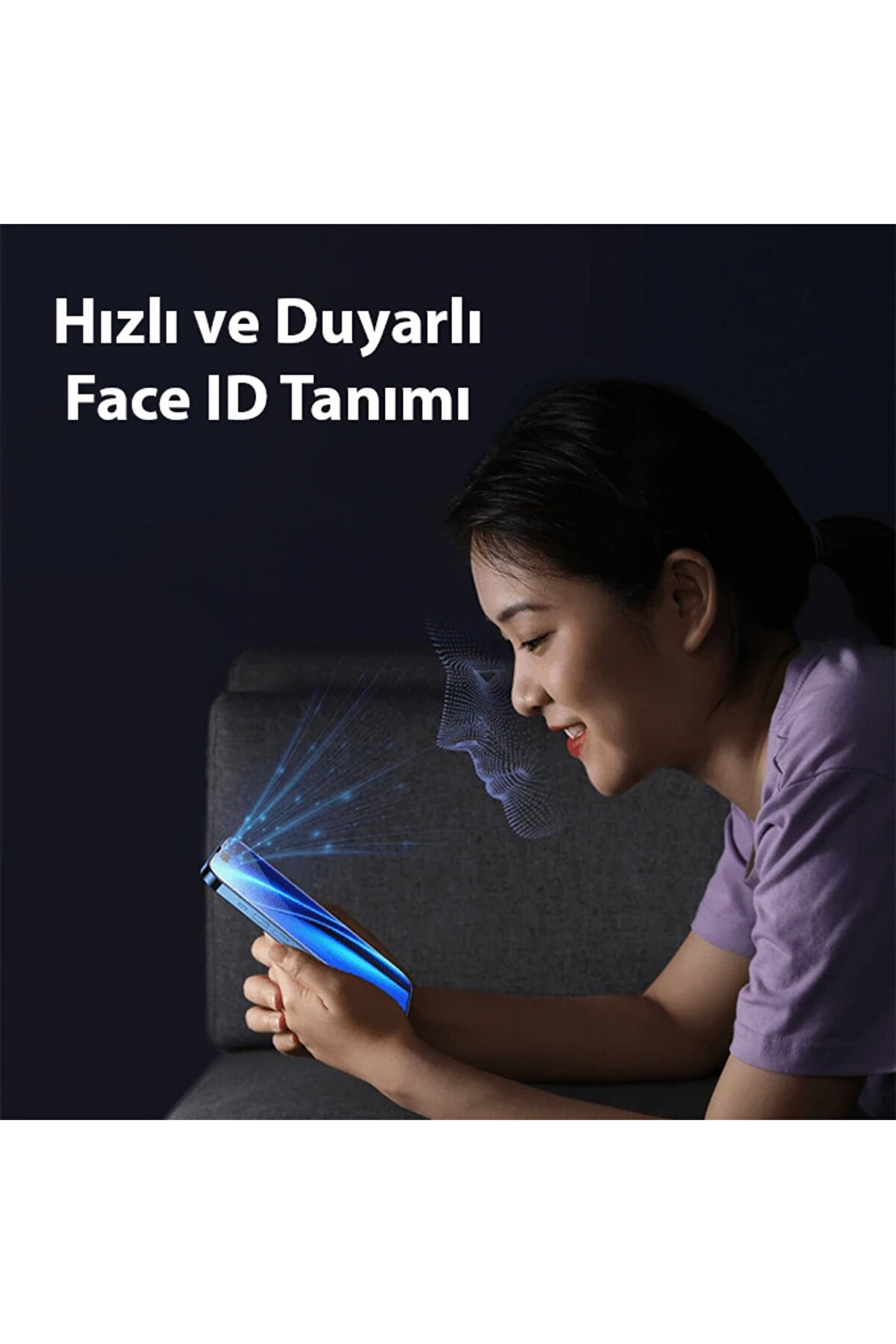 Crystal İphone 15 Plus Pri̇vacy Full Koruma Tempered Cam Ekran Koruyucu 2 Adet Set-(5 - Gms7844-7974