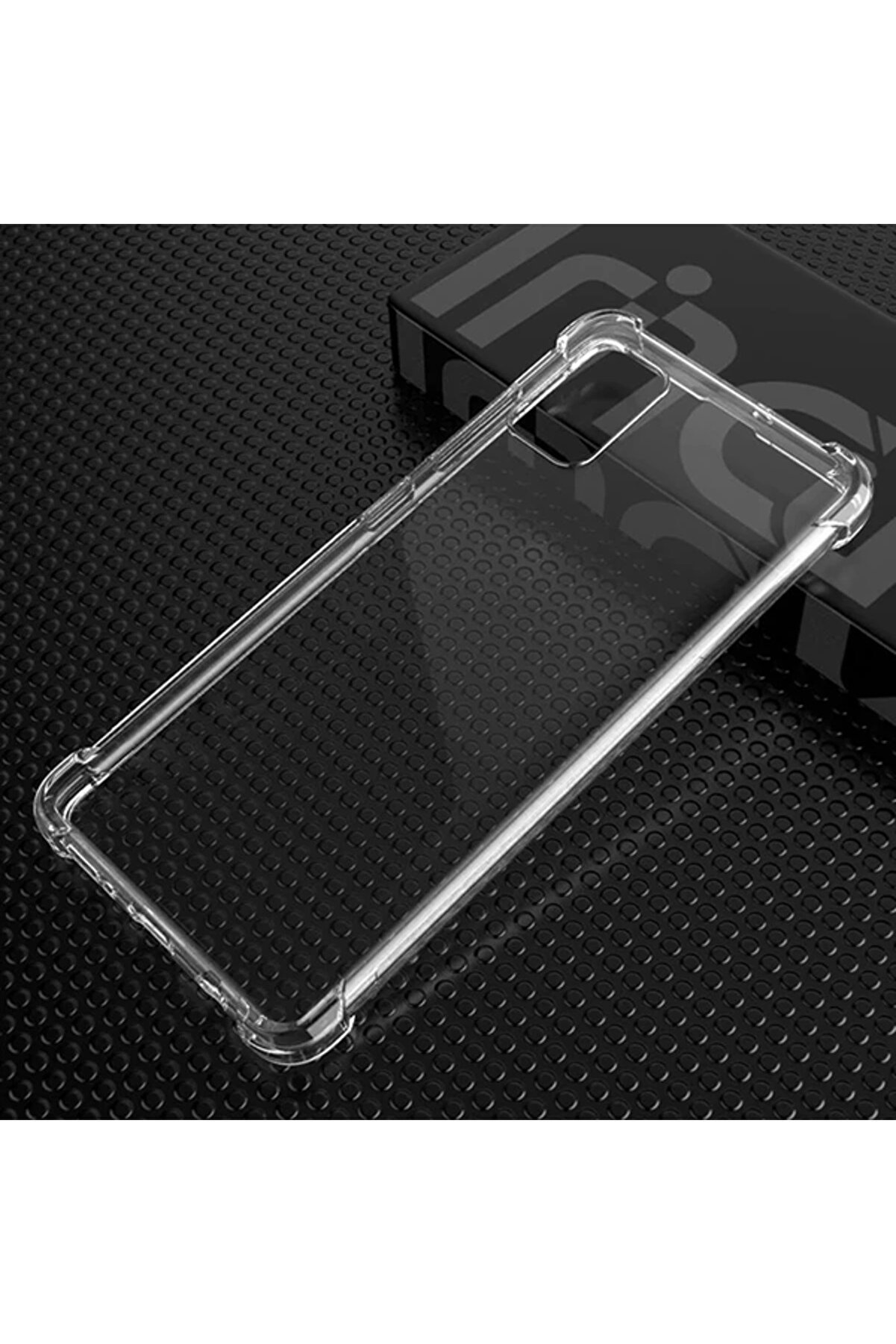 Ally Samsung Galaxy S10 Li̇te/A91 Anti̇-Drop Darbe Emi̇ci̇ Si̇li̇kon Kılıf-(5775) - Gms9847-7789