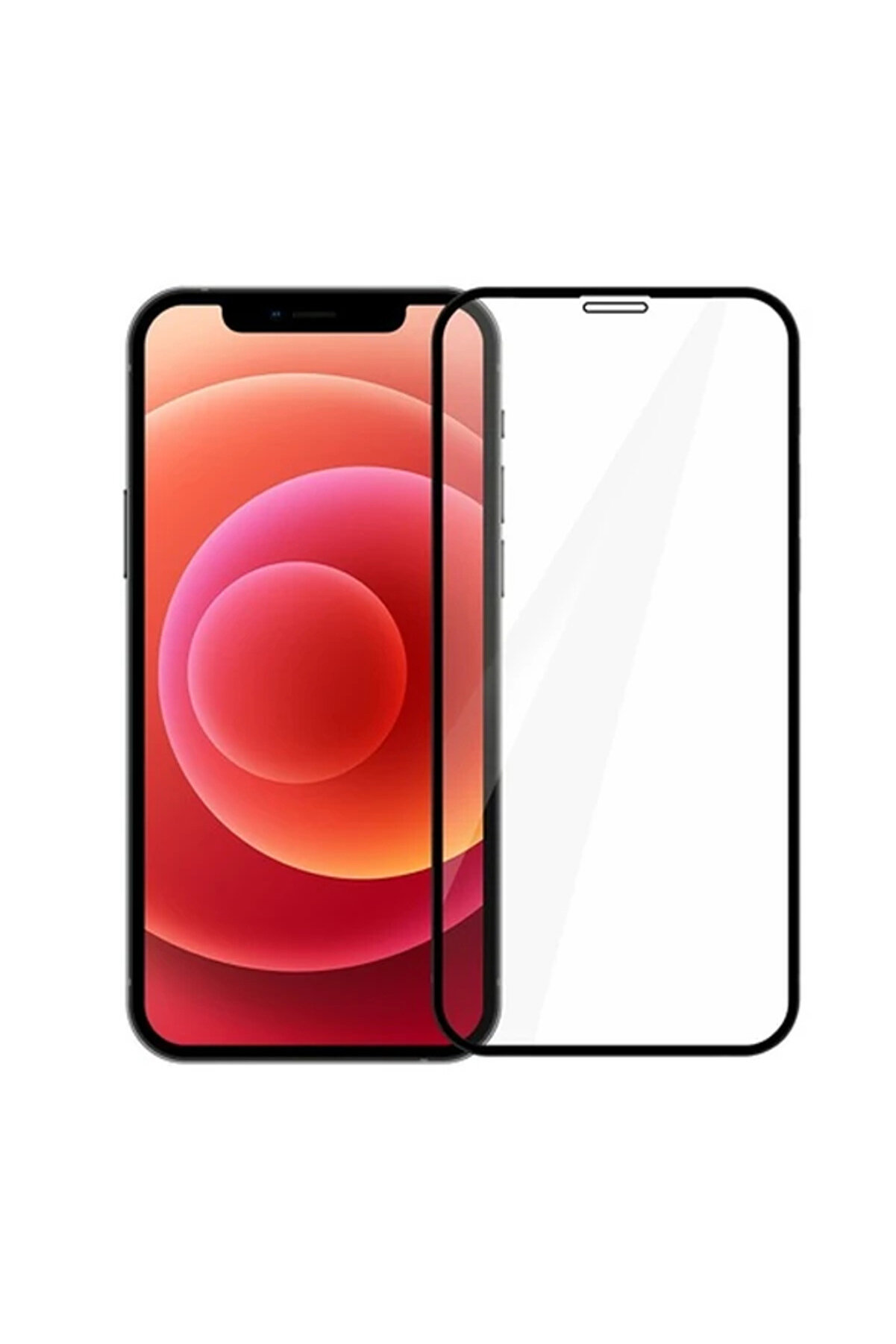 BEYLERBEYİ Best İPhone 12 Pro Max Uyumlu 6.7 9h 3d Tempered Full Cam Ekran Koruyucu-(1903) - Neo4260-1316
