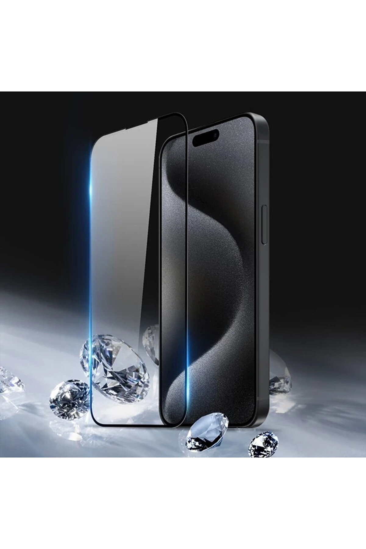 Dux Duci̇s İphone 15 Uyumlu Full Kaplama Tempered Cam Ekran Koruyucu-(5775) - Hrn6518-8149