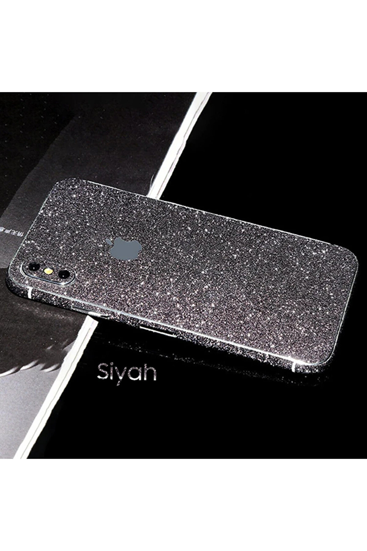 gizmurstore Ally İPhone X Xs Parlak Simli 360 Full Kaplama Sticker-(5775) - GMS1482-4503
