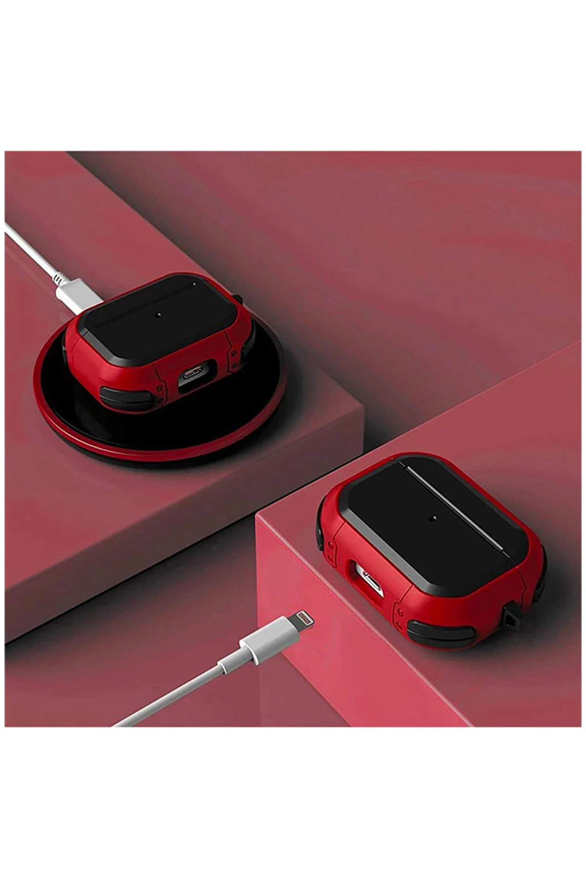 Ally Pro Anti̇-Drop Kancalı Darbe Emi̇ci̇ Kulaklık Kılıfı-(5775) - Gms5592-1552