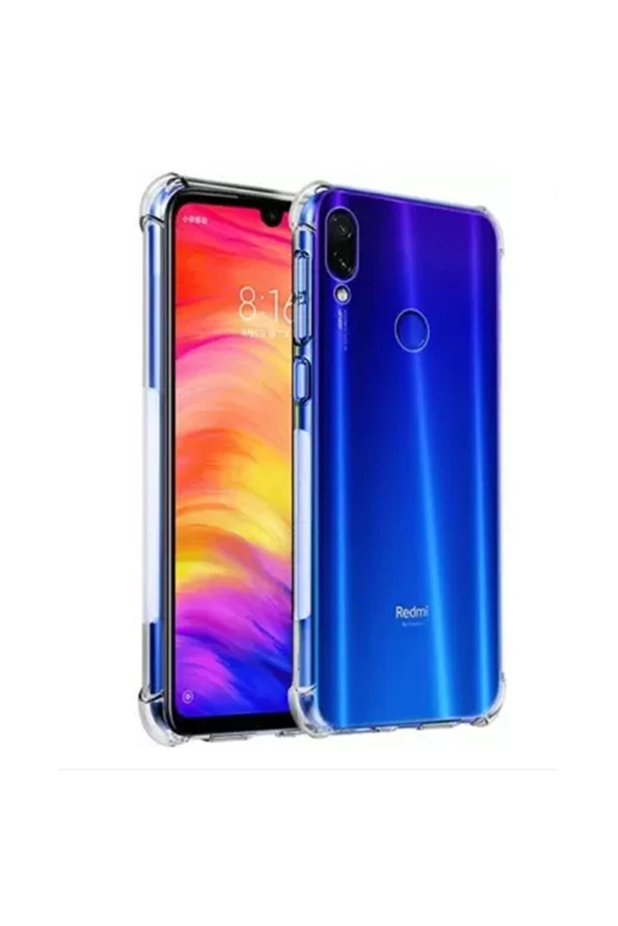 Xi̇aomi̇ Redmi̇ 7/Y3 Anti̇-Drop Darbe Emi̇ci̇ Si̇li̇kon Kılıf-(1903) - Dropx9591-6397