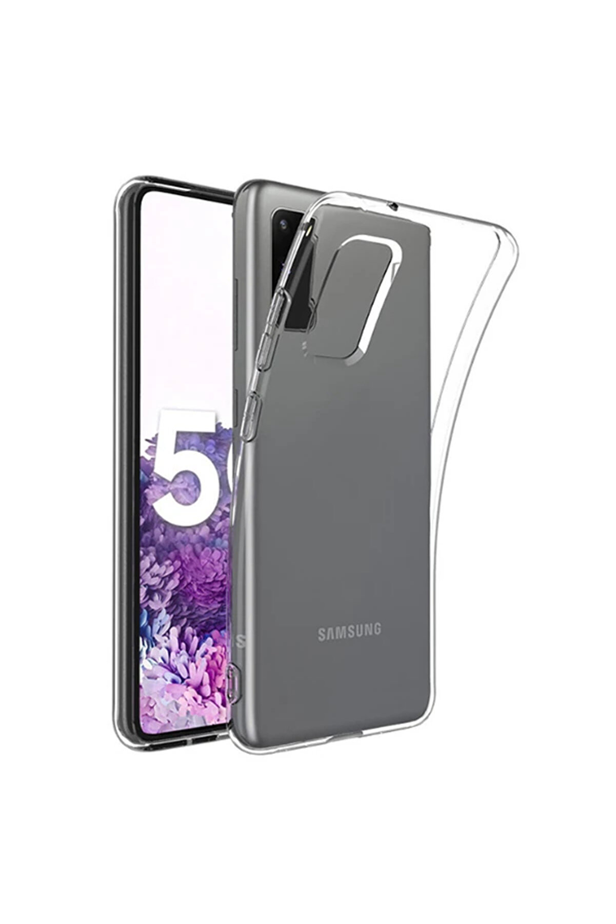 Sm Galaxy S20/ S2 Li̇te 2.0Mm Şeffaf Si̇li̇kon Kılıf Shockproof Kılıf -> Ş - Dropx1231-8444