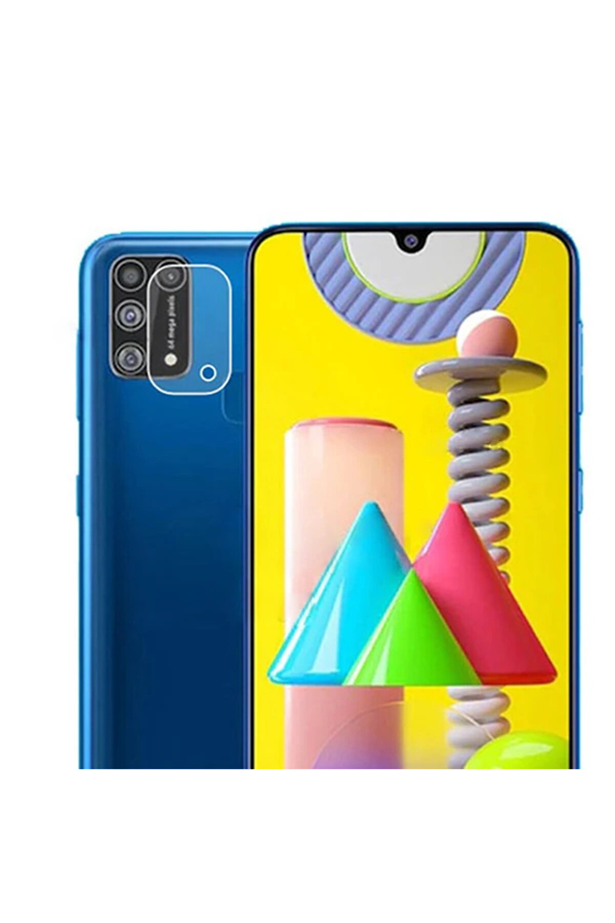 gizmurstore Ally Samsung Galaxy M31 Tempered Cam Kamera Koruyucu-(5775) - GMS8580-4465