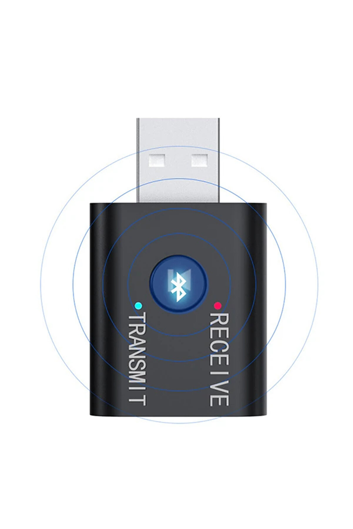Ally 2İn1 Bluetooth 5.0 Mi̇ni̇ Usb Adaptör+Fm Transmi̇tter-(5775) - Gms1120-9748
