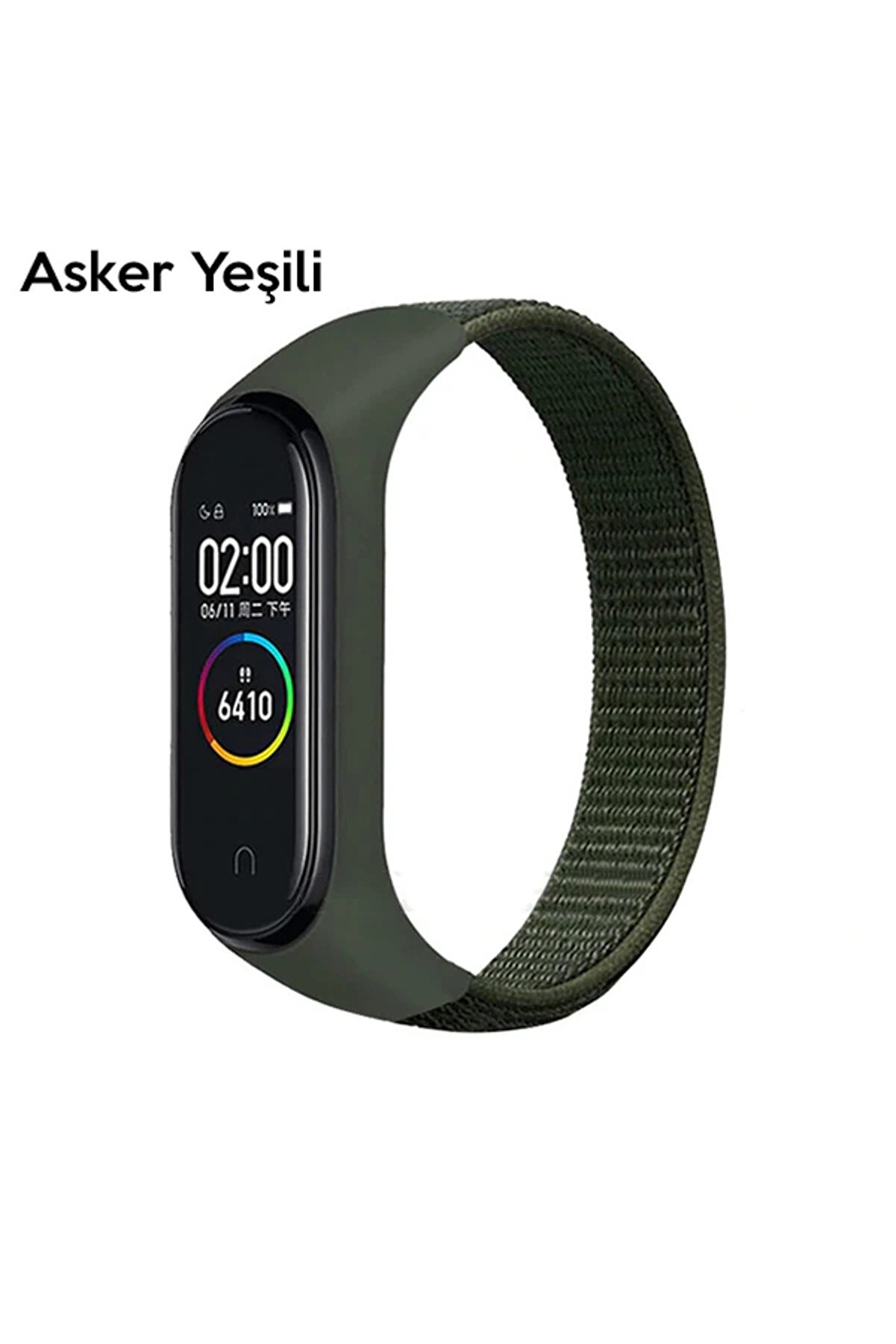 Xi̇aomi̇ Mi̇ Band 5-4-3 Nylon Kayış Kordon-(1903) - Dropx7167-3342