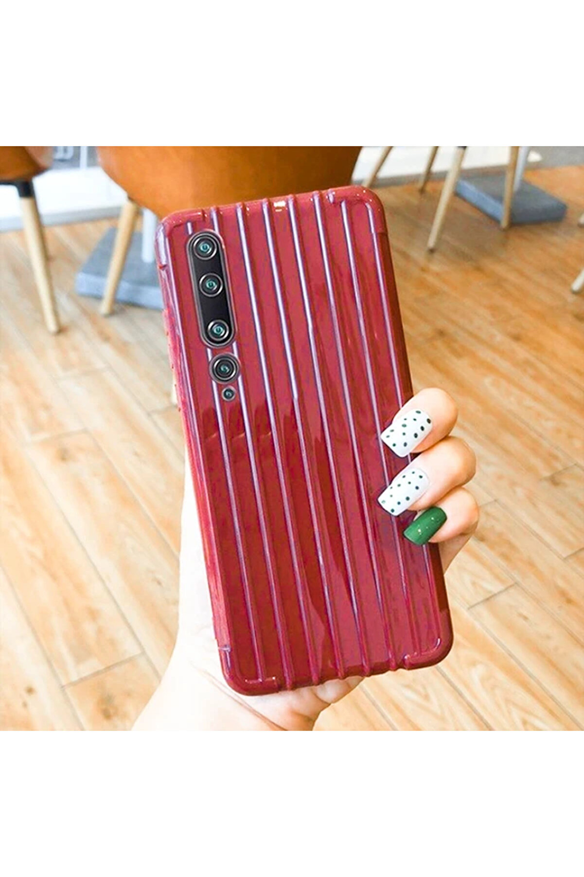 gizmurstore Xiaomi Mi 10 Trunk Lines ince Soft Silikon Kılıf-(5775) - GMS4098-3477