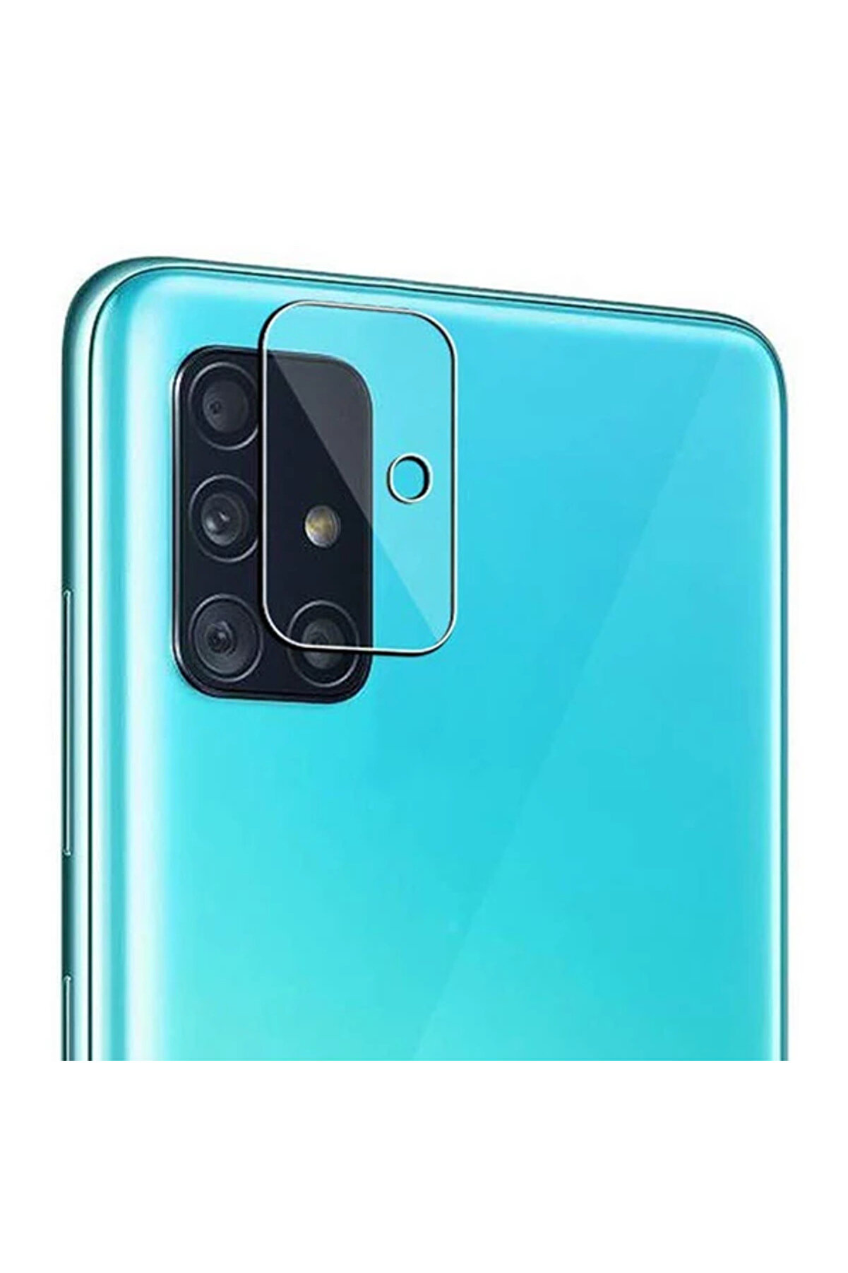 Moda Shop & Butik Ally Samsung Galaxy A71 Tempered Kamera Koruyucu Kırılmaz Cam-(5775) - aa5194-9725