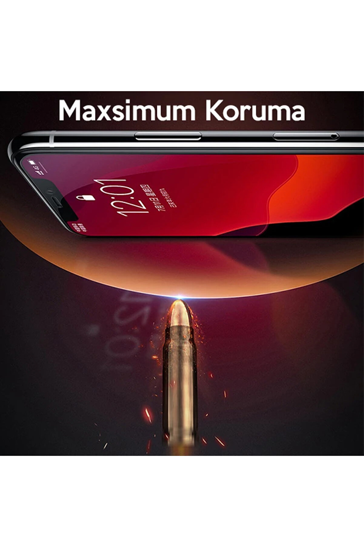 İphone 11 Pro- X-Xs 0.3Mm Ful Tempered Cam Ekran Koruyucu 2 Adet Set-(1903) - Dropx1794-6105