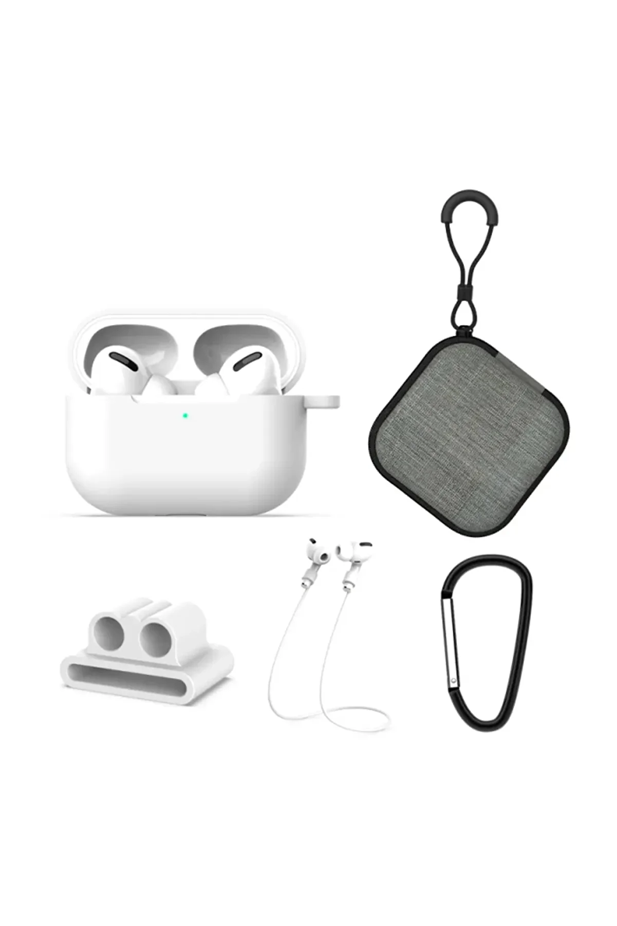 Ally 5 İn 1 Pro Kulaklık Kılıfı Ve Kulaklık Koruma Çantası Full Set-(1903 - Dropx7693-5275