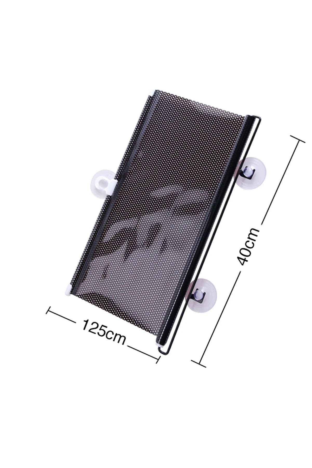 Araba Araç İçi̇ Katlanabi̇li̇r Araç Oto Ön Cam Güneşli̇k Branda 40X125Cm-(1903 - Dropx2818-3791