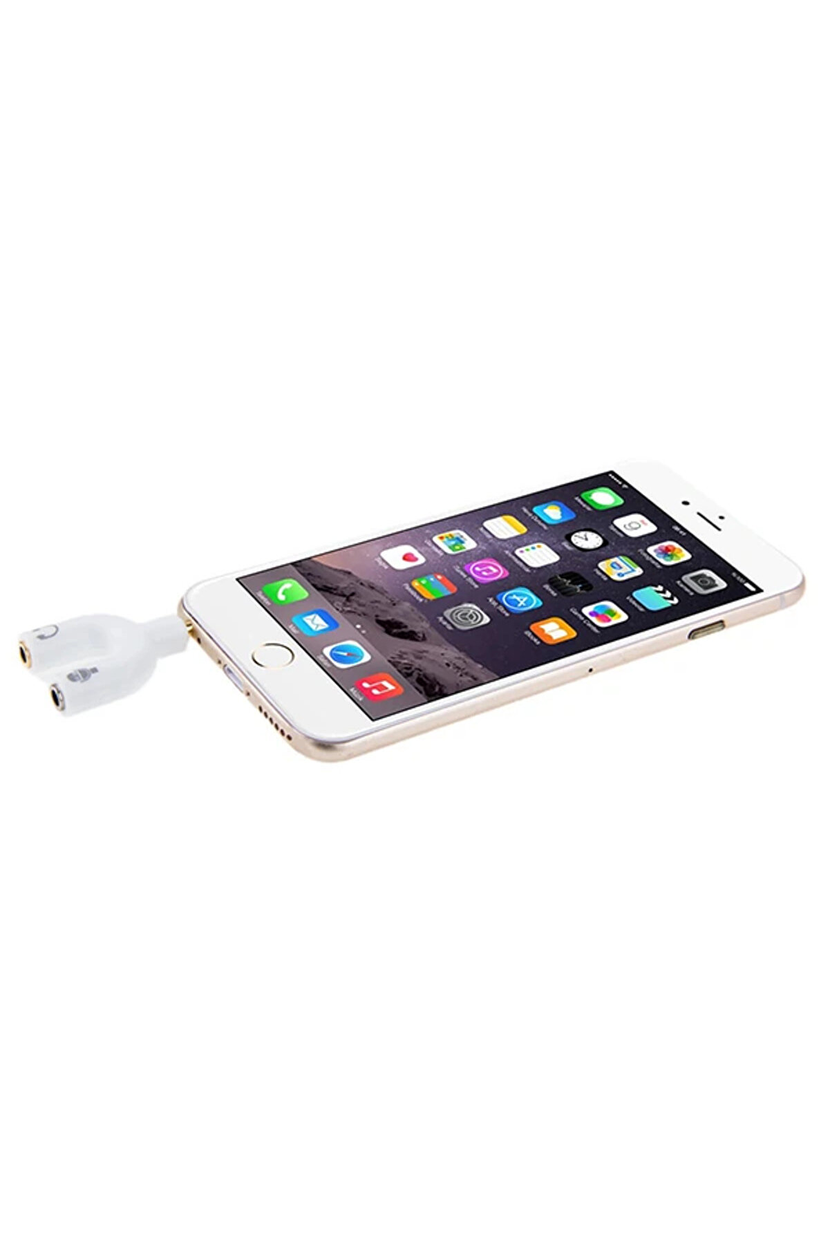 Ally 3.5 Mm Kulaklık Mi̇krofon Çoklayıcı 3.5 Mm Spli̇tter Dönüştürücü-(1 - Gkn033800-1533