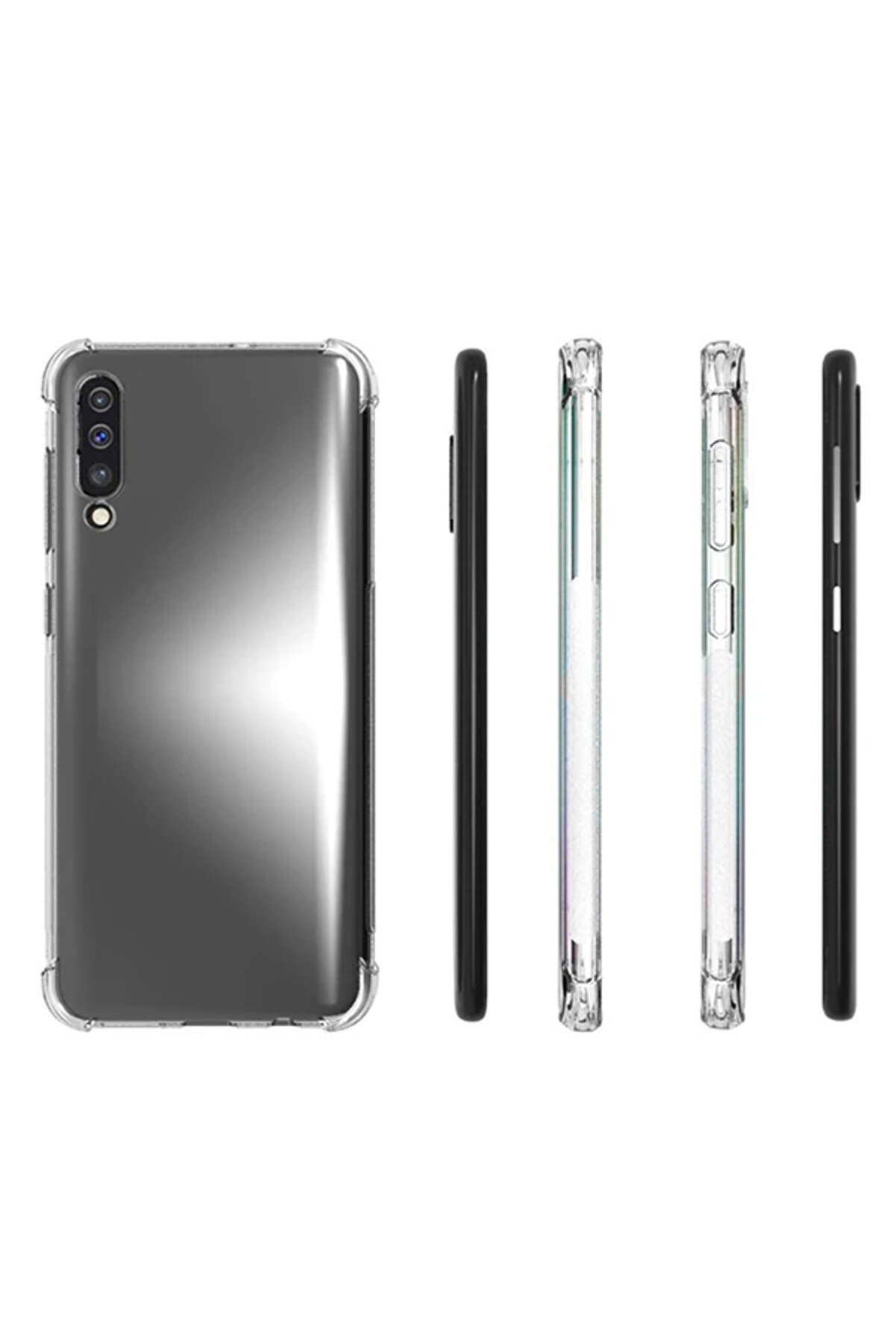 Ally Sm Galaxy A50/A50S/A30S Anti̇-Drop Darbe Emi̇ci̇ Si̇li̇kon Kılıf-(5775) - Gms4156-8560