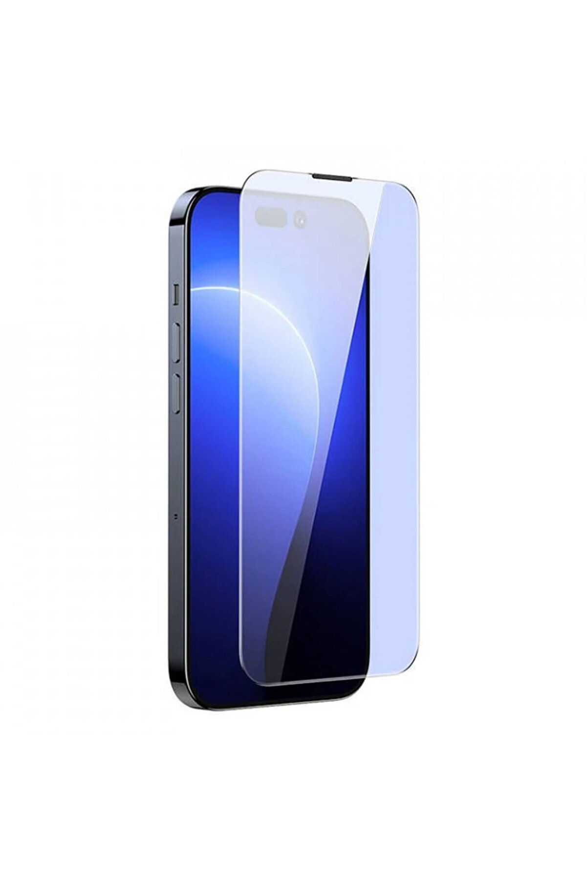 Crystal 0.3Mm Anti̇-Blue İphone 14 Pro Full Tempered Ekran Koruyucu 2 Adet Set-(5775) - Gms3741-1174