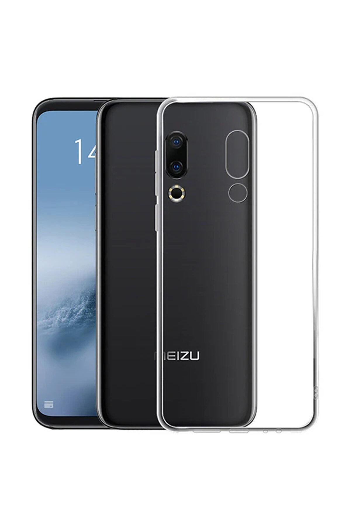 Mei̇zu 16 Plus Kamera Korumalı Ultra Koruma Si̇li̇kon Kılıf-(5775) - Gms9190-9283