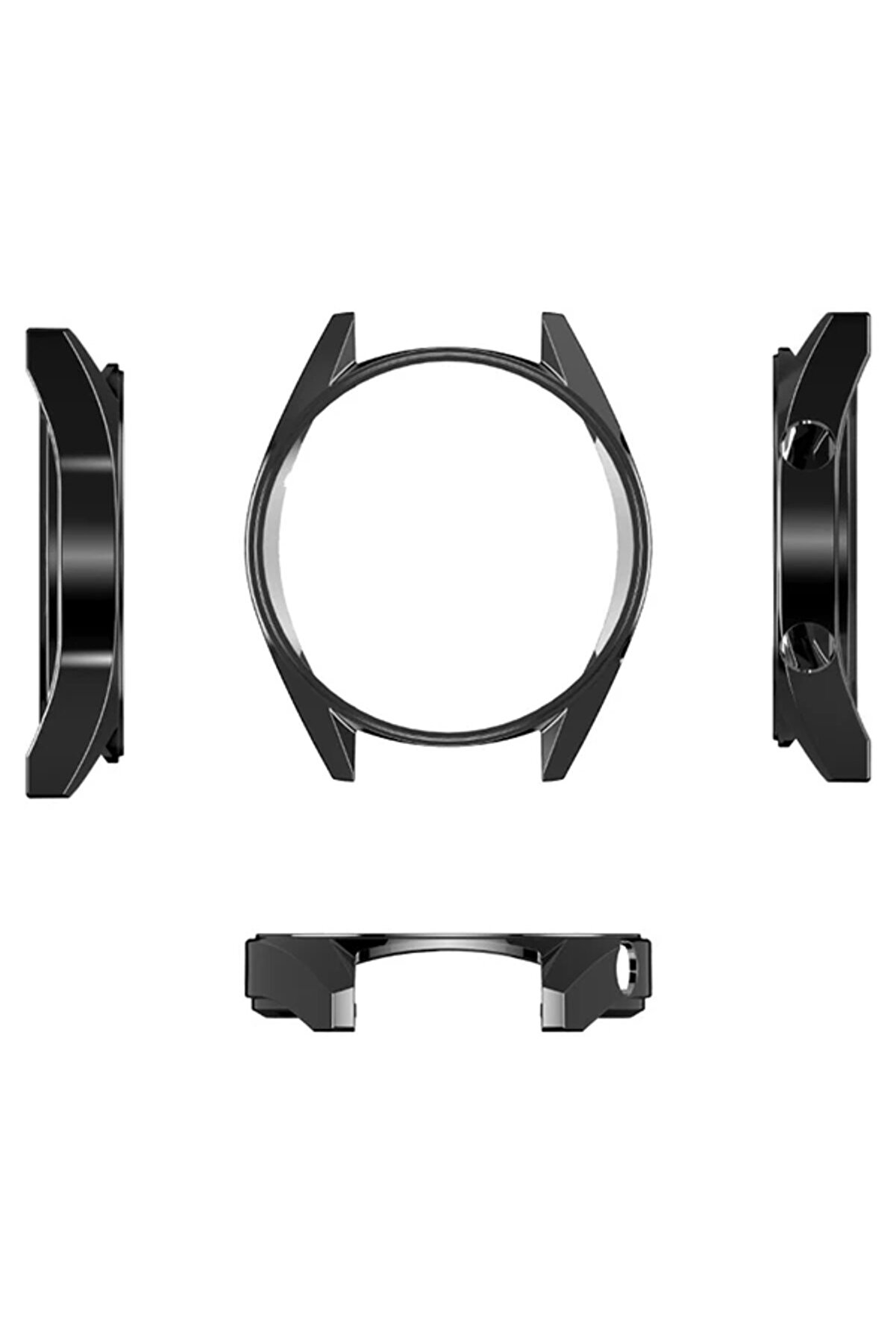 Huawei̇ Watch Gt1 46Mm Bumper Koruyucu Si̇li̇kon Kılıf-(1903) - Dropx9367-7762