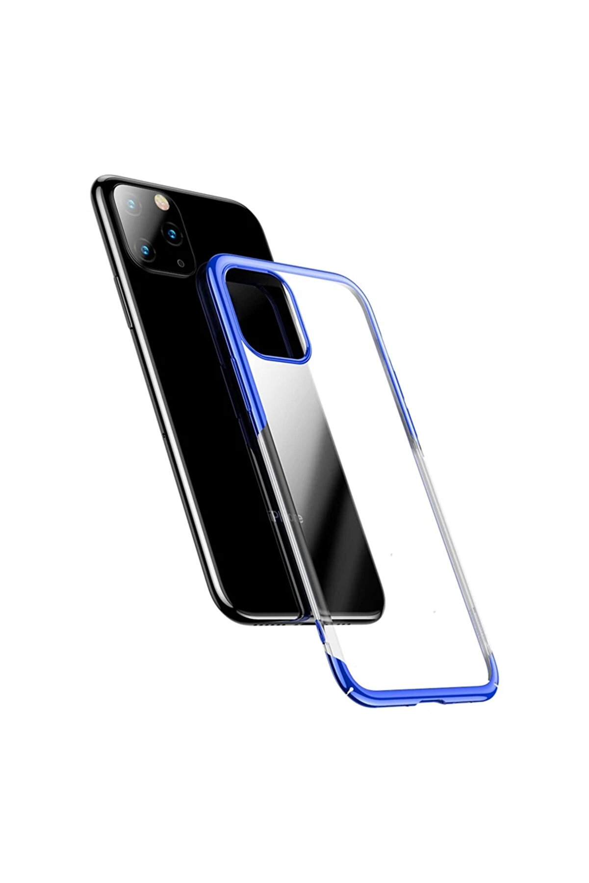 Gli̇tter Case İphone 11 Pro Max 6.5 Şeffaf Lüx Si̇li̇kon Kılıf-(5775) - Gms4568-8627