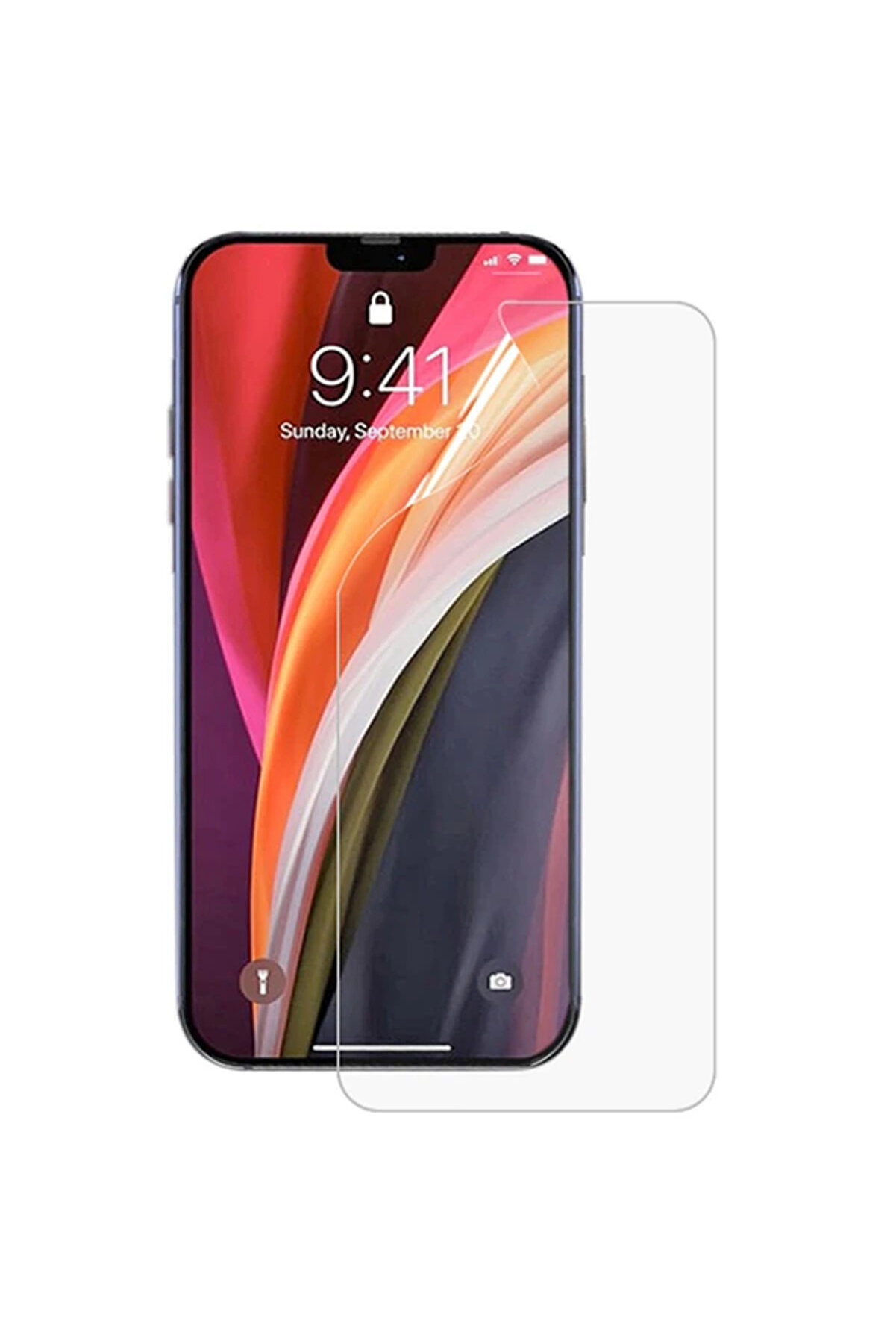 gizmurstore iPhone 12 Pro Max 6.7 Full Kaplama Hidrojel Film Full Ekran Koruyucu-(5775) - GMS5131-1111