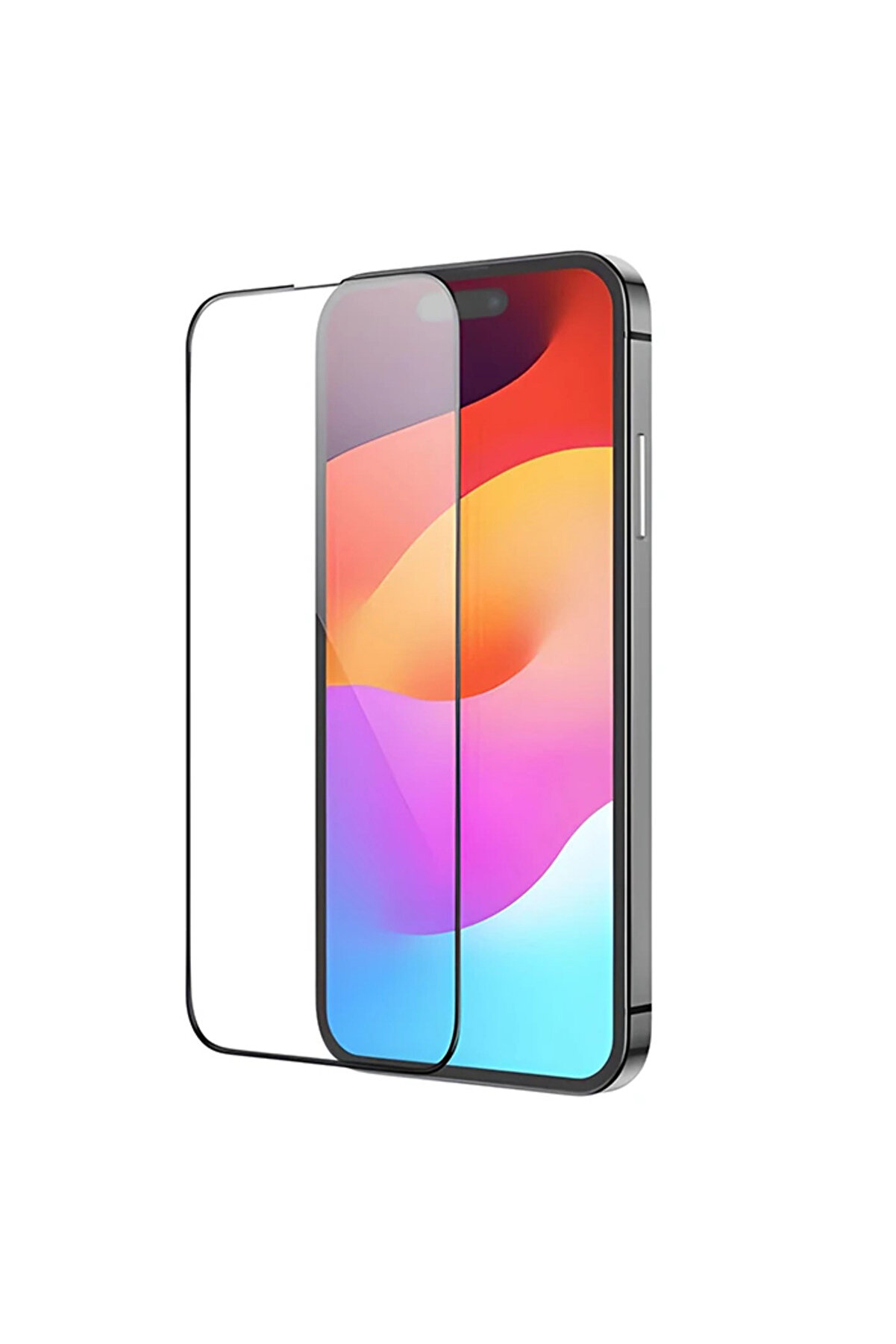 CepteToptan HOCO iPhone 15 Pro 5D Ful Tempered Kırılmaz Cam Ekran Koruyucu 25 Adet Set-(19 - DROPX3989-5241