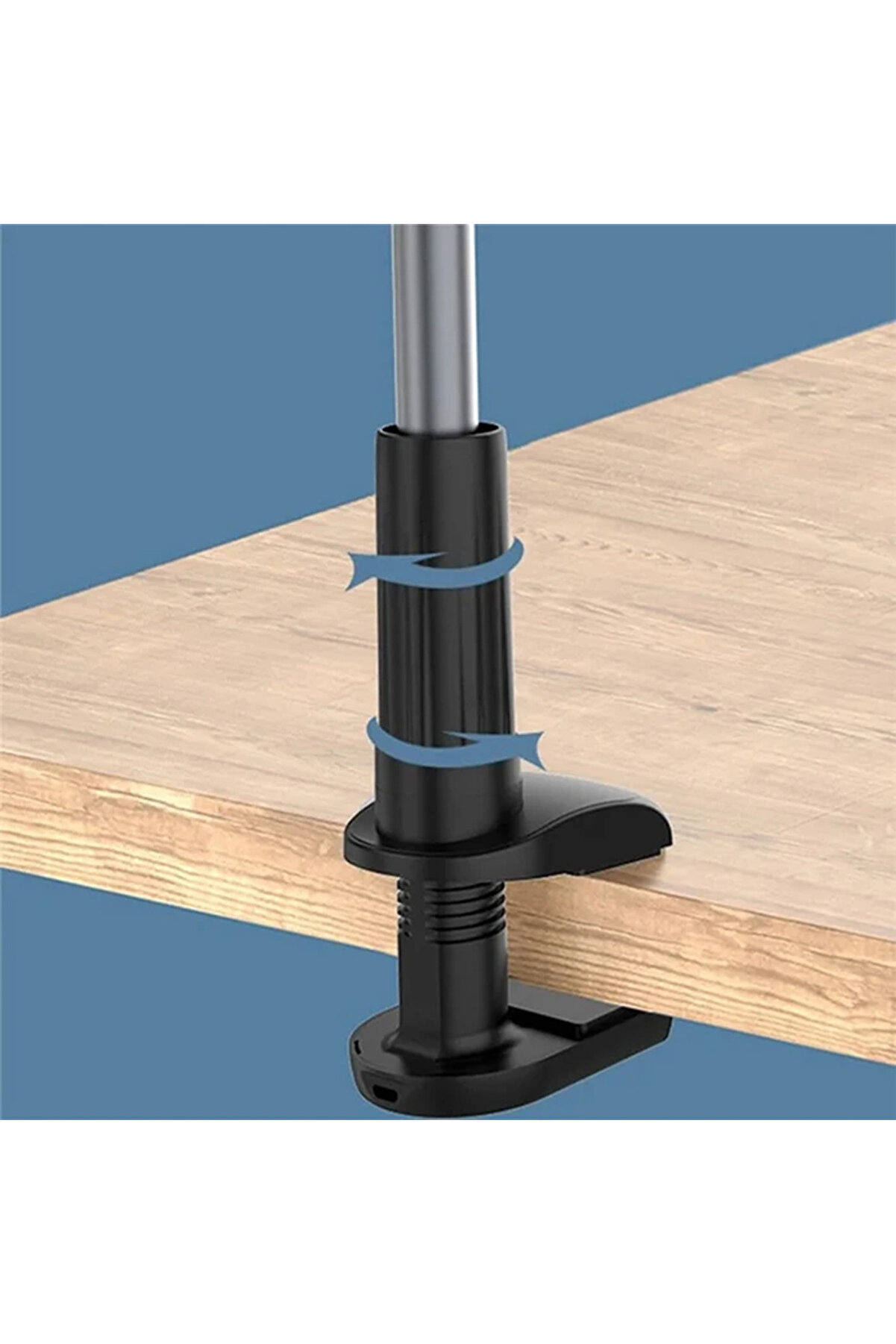 Ally Ayarlanabi̇li̇r 360 Derece Masa Üstü Tablet Telefon Tutucu-(1903) - Dropx4189-9039