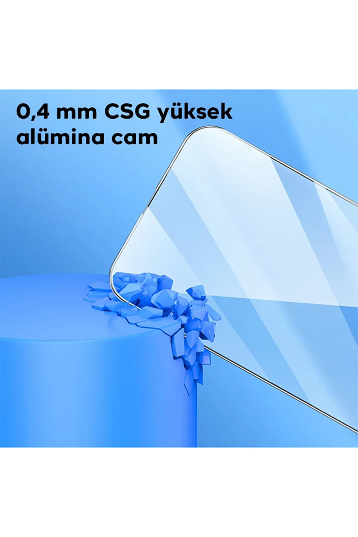 Hoco İphone 15 Pro Full Screen Hd Tempered Kırılmaz Cam Ekran Koruyucu-(5775) - Tygo8808-4284
