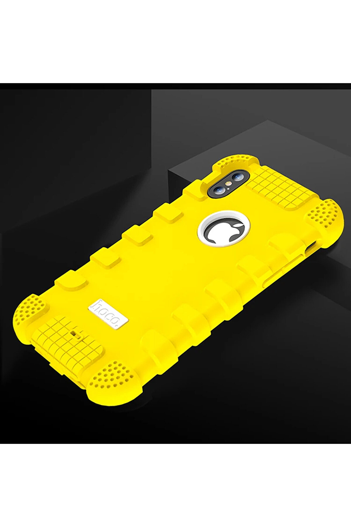 Hoco İphone X Xs 360 Zırh Ultra Koruma Si̇li̇kon Kılıf-(1903) - Dropx8085-6347