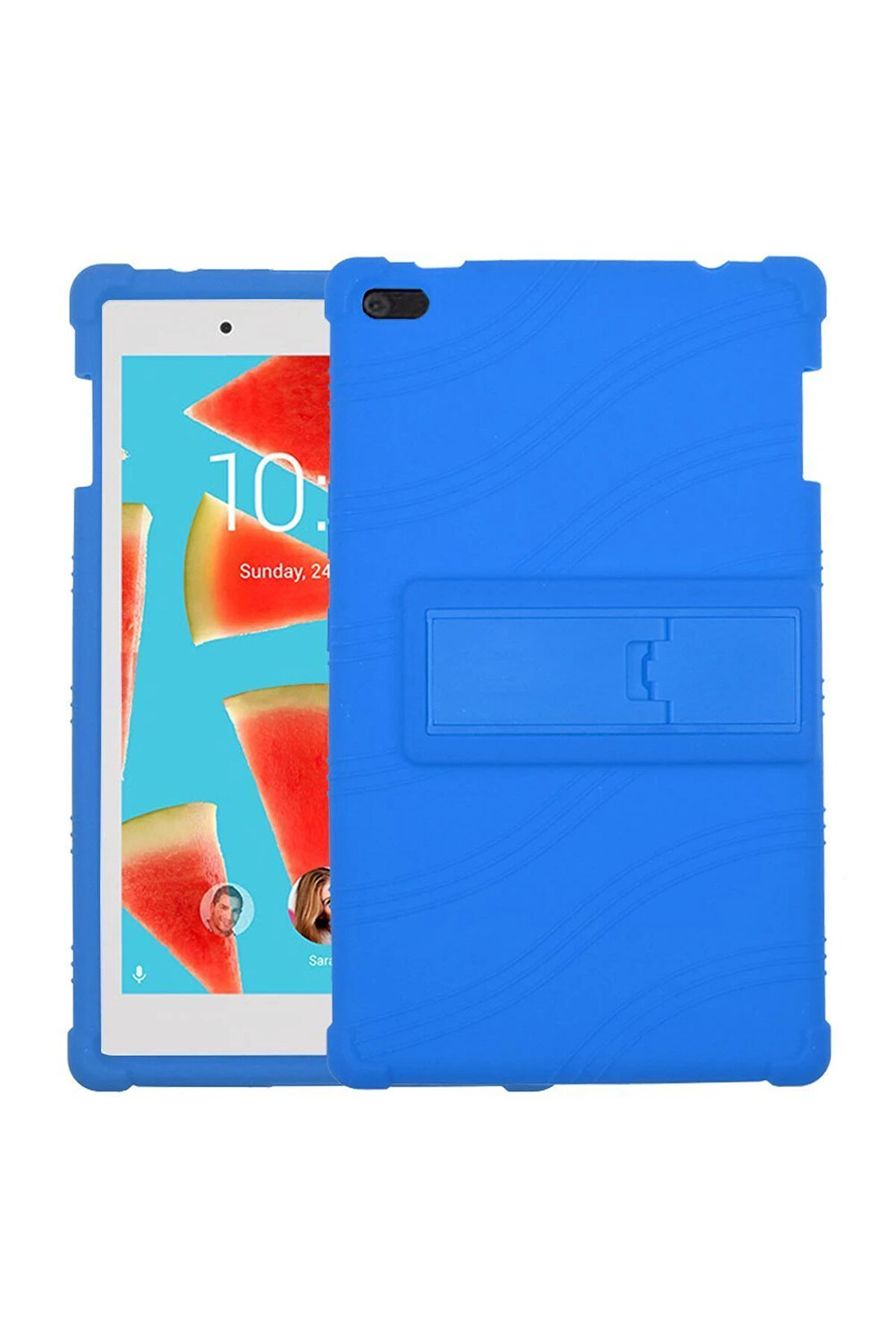 Tab 4 8 (Tb-8504 Standlı Si̇li̇kon Kılıf Ultra Koruma Kılıf-(5775) - Gms8954-7626