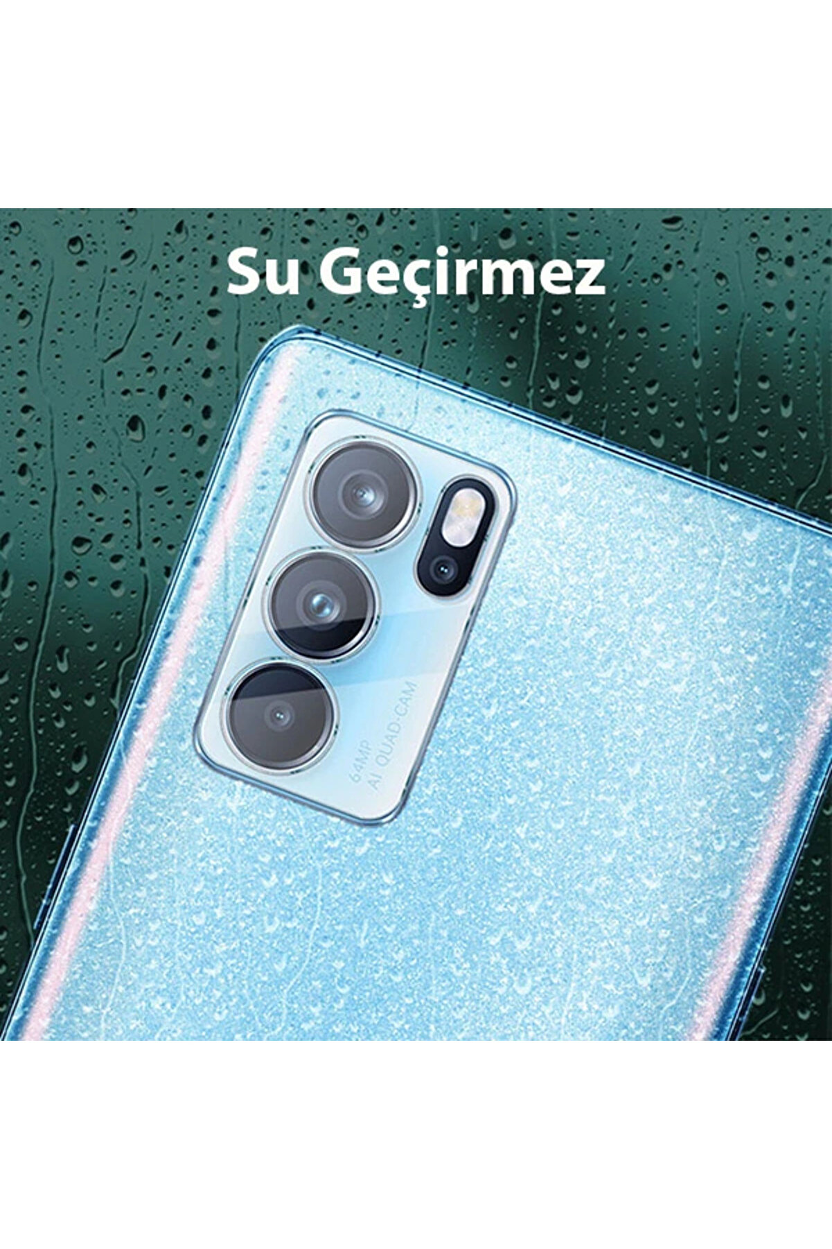 Oppo Reno6 Pro 3D Full Tempered Cam Kamera Koruyucu-(5775) - Najmaddi̇n8234-5420