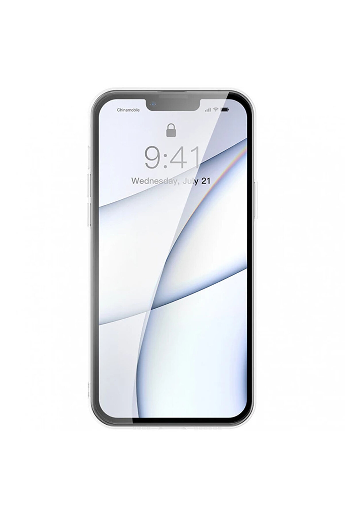 Frosted Glass İphone 13 Pro Max 6.7İnch Shockproof Koruyucu Kılıf-(5775) - Gms2260-7449