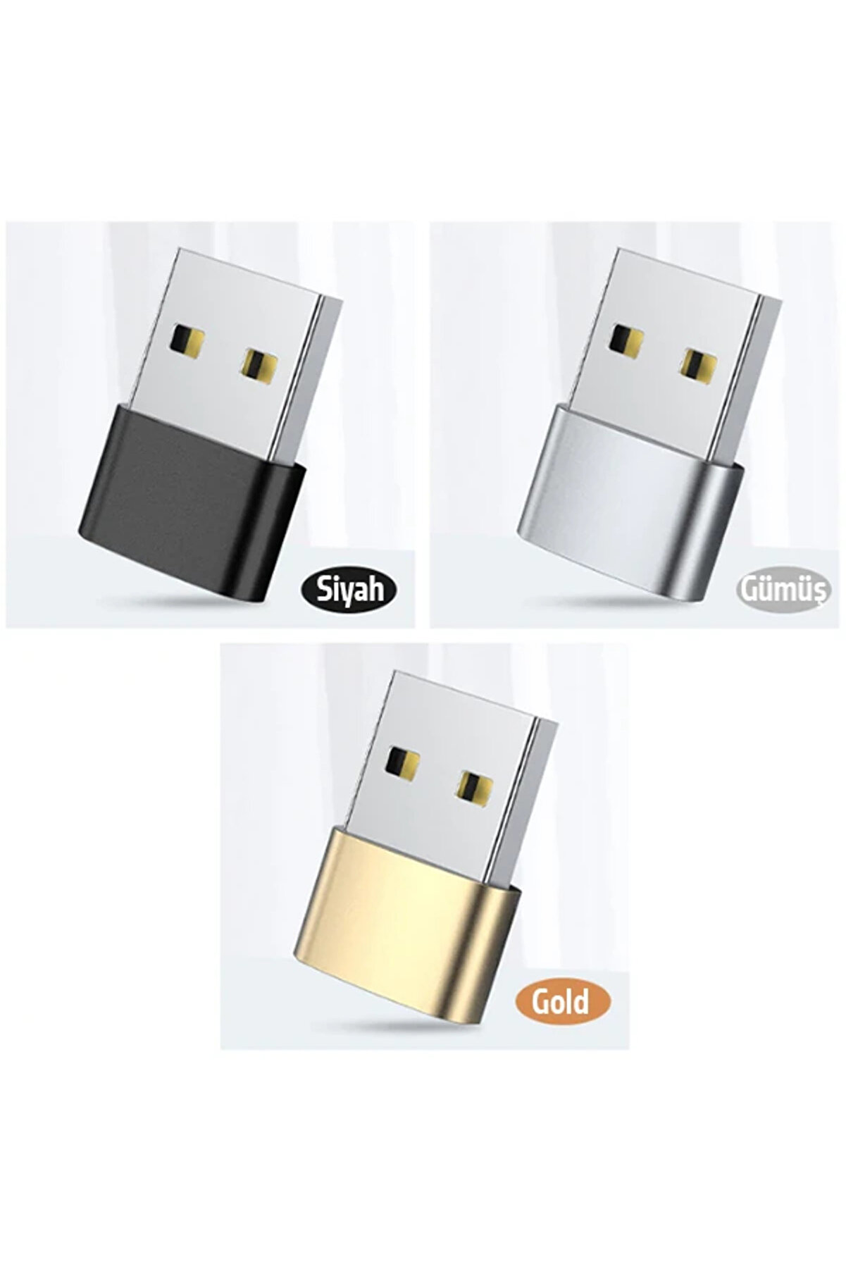 Ally Usb To Type-C Di̇şi̇ Çevi̇ri̇ci̇ Dönüştürücü Adaptör-(5775) - Gms2116-2046