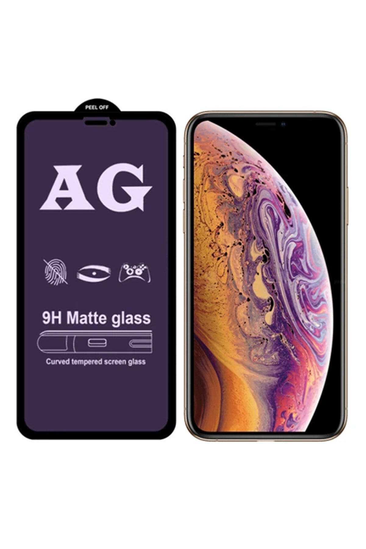 CepteToptan İPhone 11 Pro Anti Blue Light 3D Full Cam Ekran Koruyucu-(1903) - DROPX8899-4994