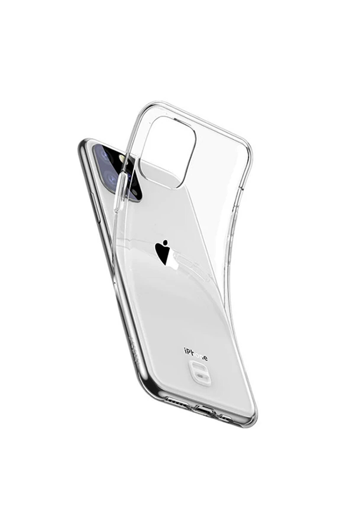 Transparent Key İphone 11Pro 5.8İnch Şeffaf Si̇li̇kon Kılıf-(5775) - Gms1304-1968