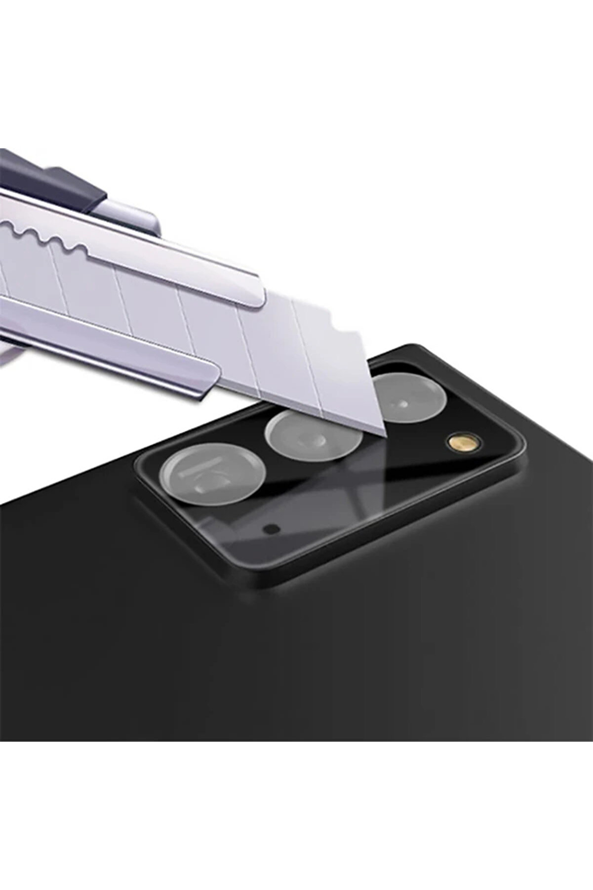 Ally Sm Galaxy Note 20 5G Hd 3D Tempered Cam Kamera Koruyucu-(5775) - Tygo7033-2876